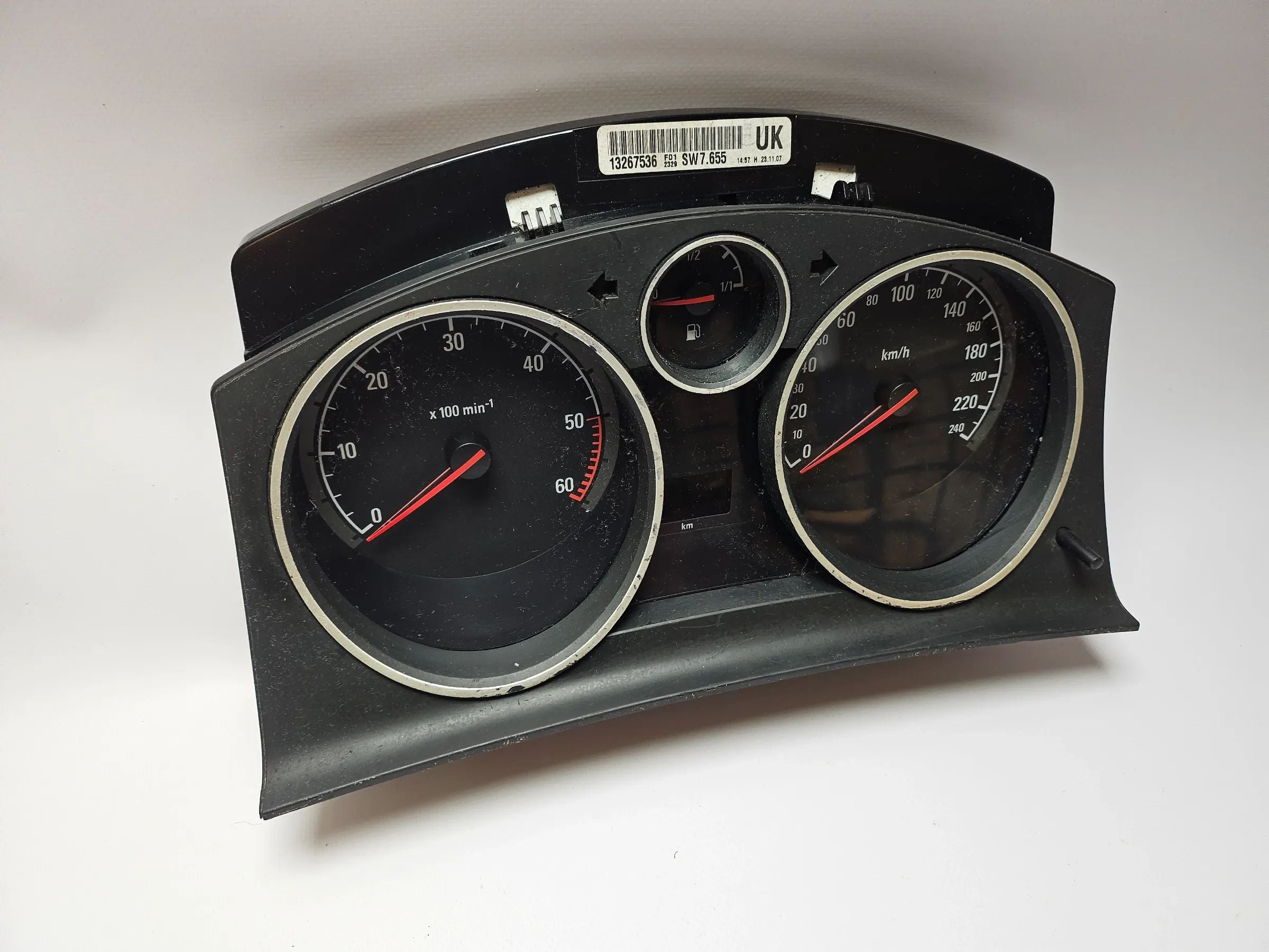 Opel Astra H 1.9CDTi 88KW Compteur Combiné 13267536 UK Non Marié
