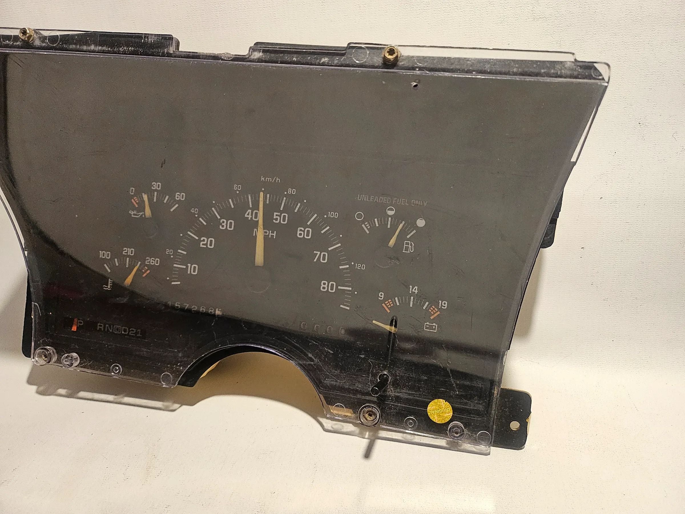 Chevrolet GMC C/K 1500 2500 Compteur de vitesse OEM 16140288 157tkm 1992-1994