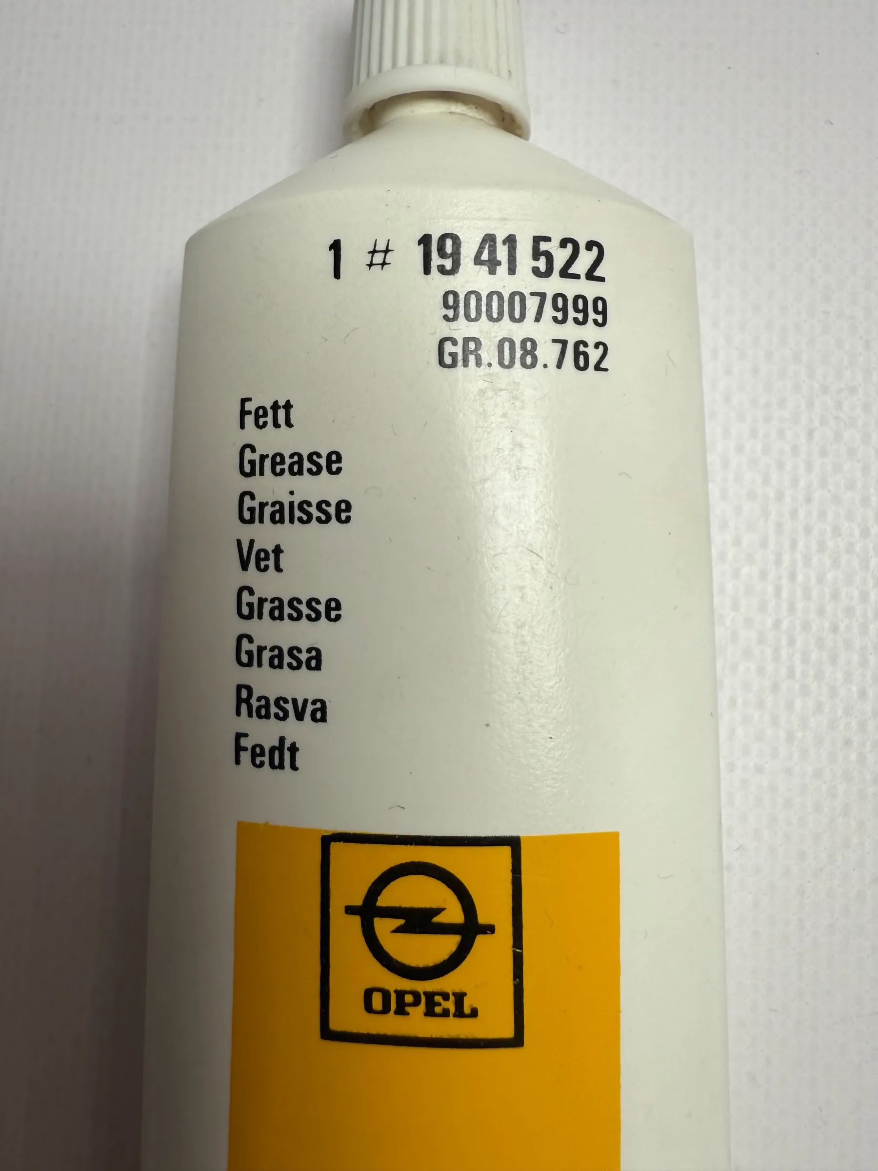 อะไหล่แท้ Opel / GM 1941522 จาระบีสำหรับบูชเพลาขับและอื่นๆ