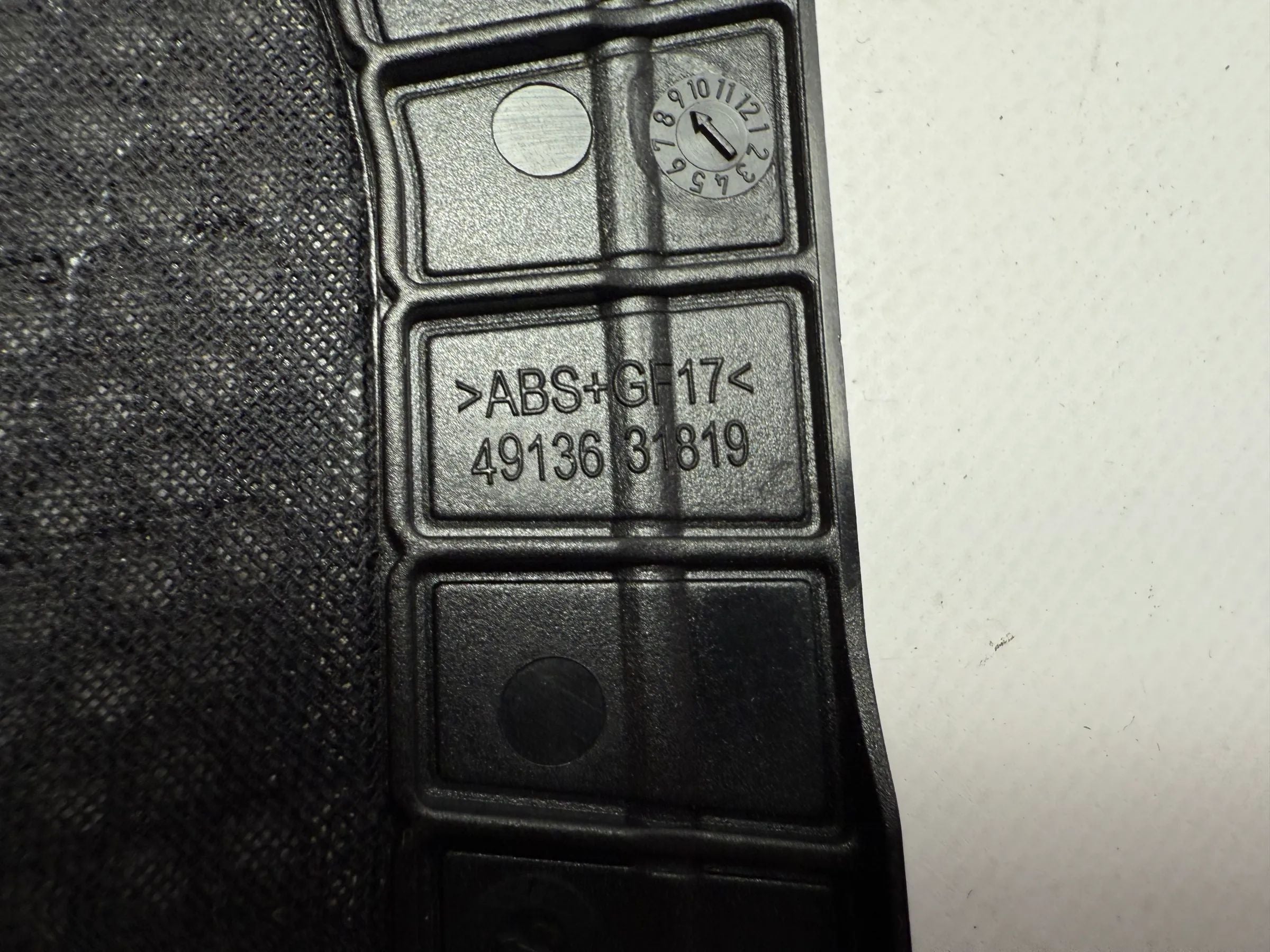 Original BMW 3 Series E90 E91 E92 speaker cover panel central bass 4913631819 