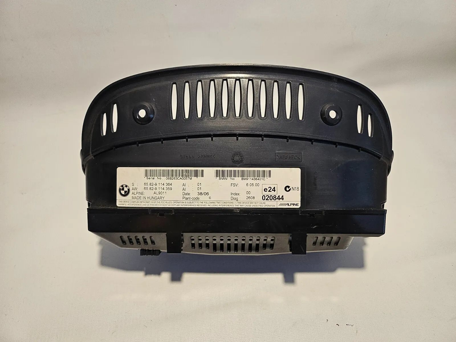 BMW E90 Monitor Display Bordmonitor Infodisplay 6582 9114364 9114359