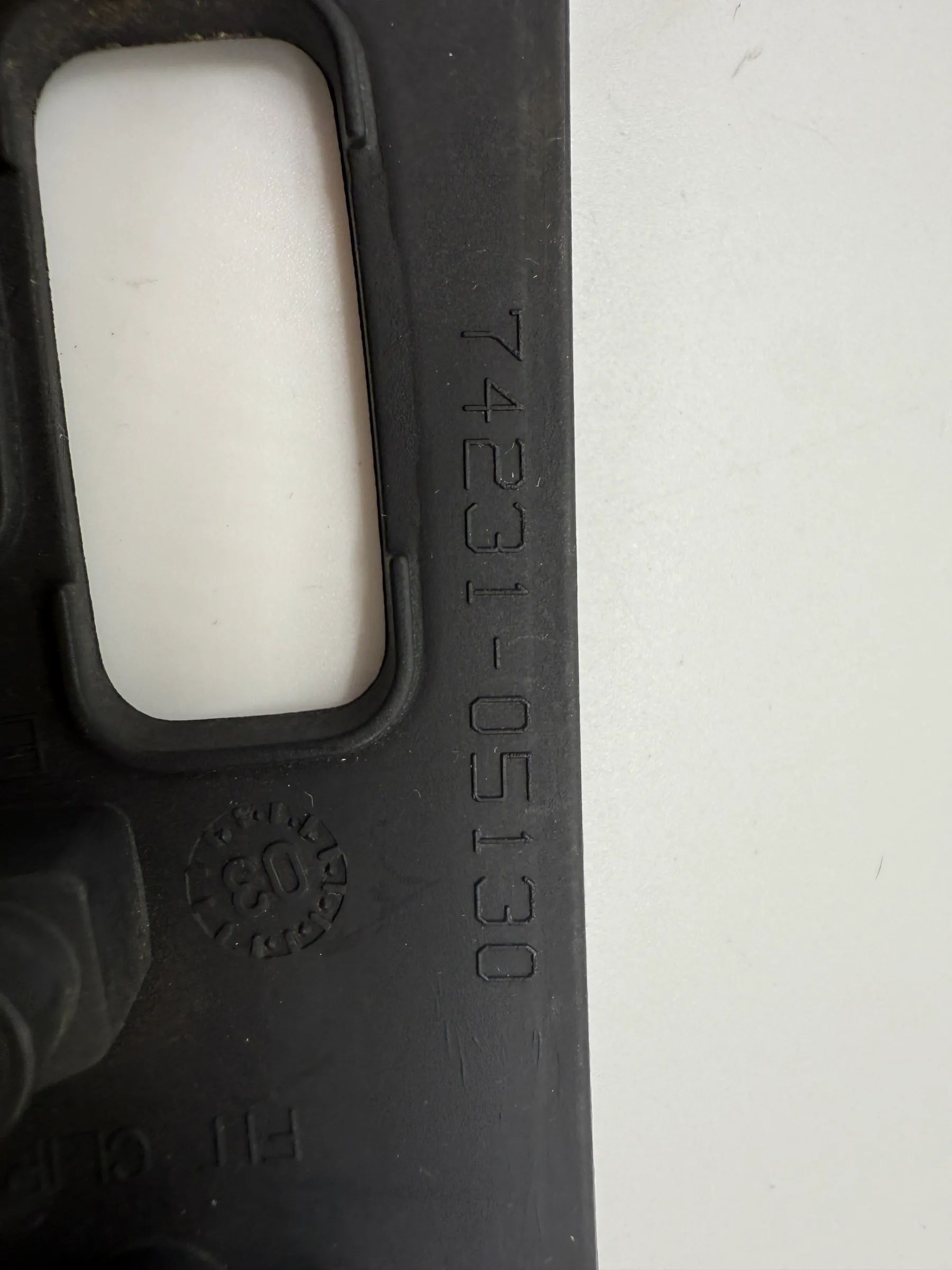 Original Toyota Avensis (T25) Electric Window Regulator Frame Front Left 7423105130