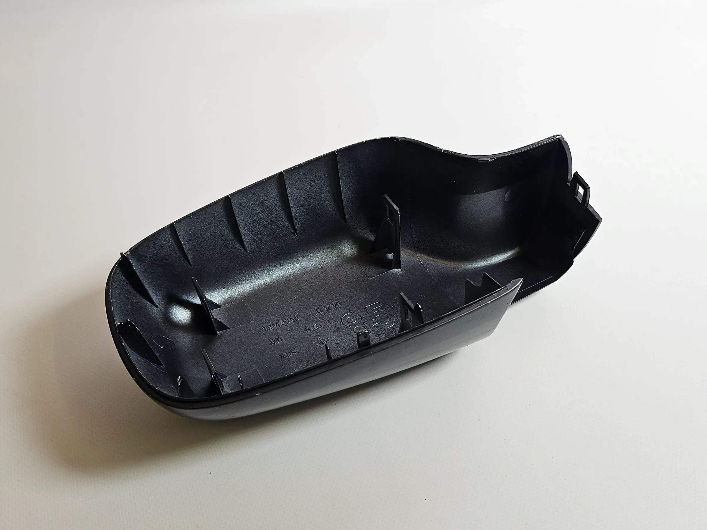 Original Renault Model Spiegelkappe  links dunkelgrau lackiert 12443040