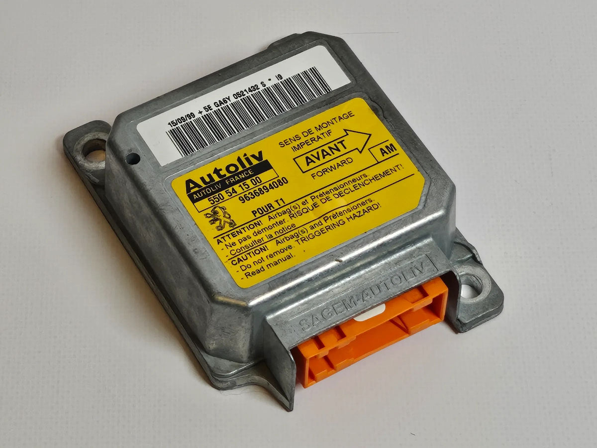 Peugeot 206 CC Module de commande airbag 9636894080