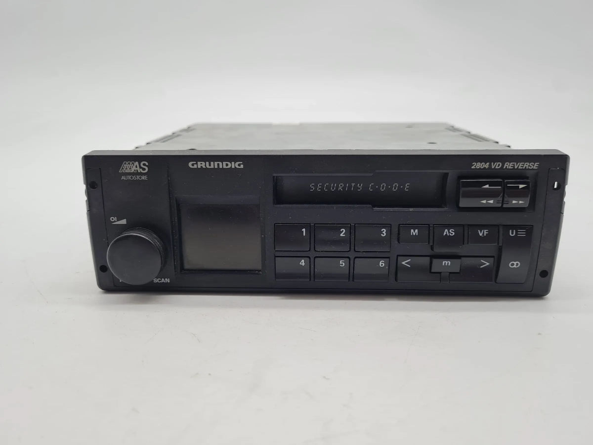 Original Grundig 2804 VD Reverse Autoradio Kassettenradio GR0599N1510747