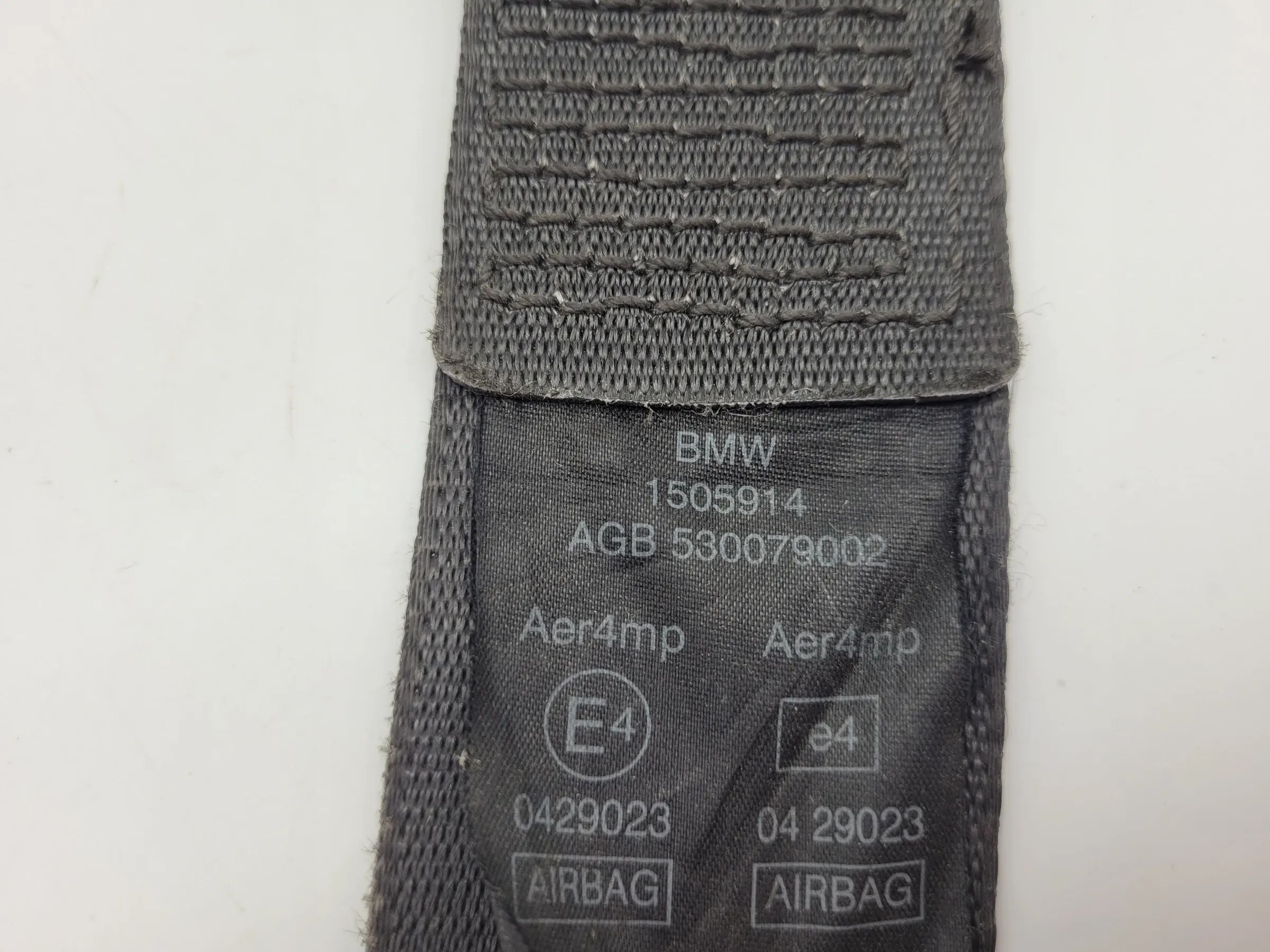 Original Mini One (R50/R53) Sicherheitsgurt Gurt Vorne Links 1505914