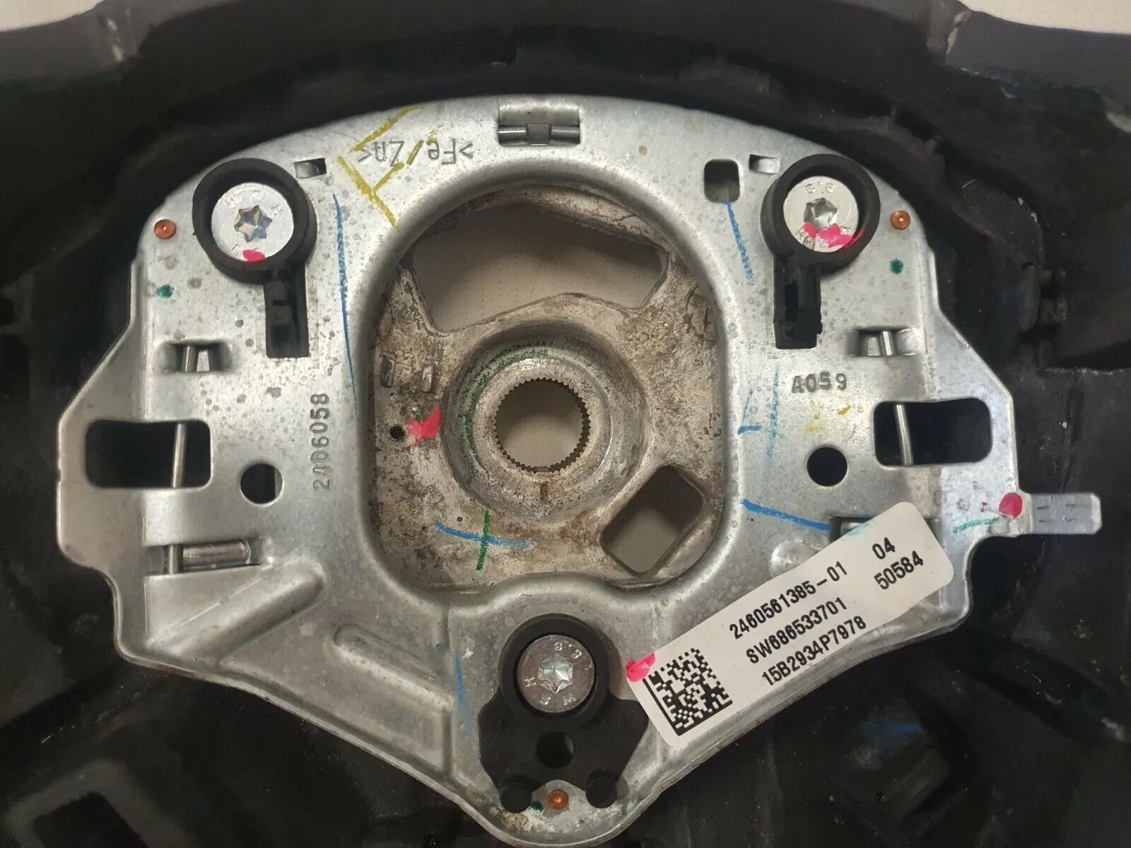 Orijinal BMW 5 Serisi F10 Bj16 Multifonksiyonlu Spor Direksiyon Deri Direksiyon 3-380-F25-10