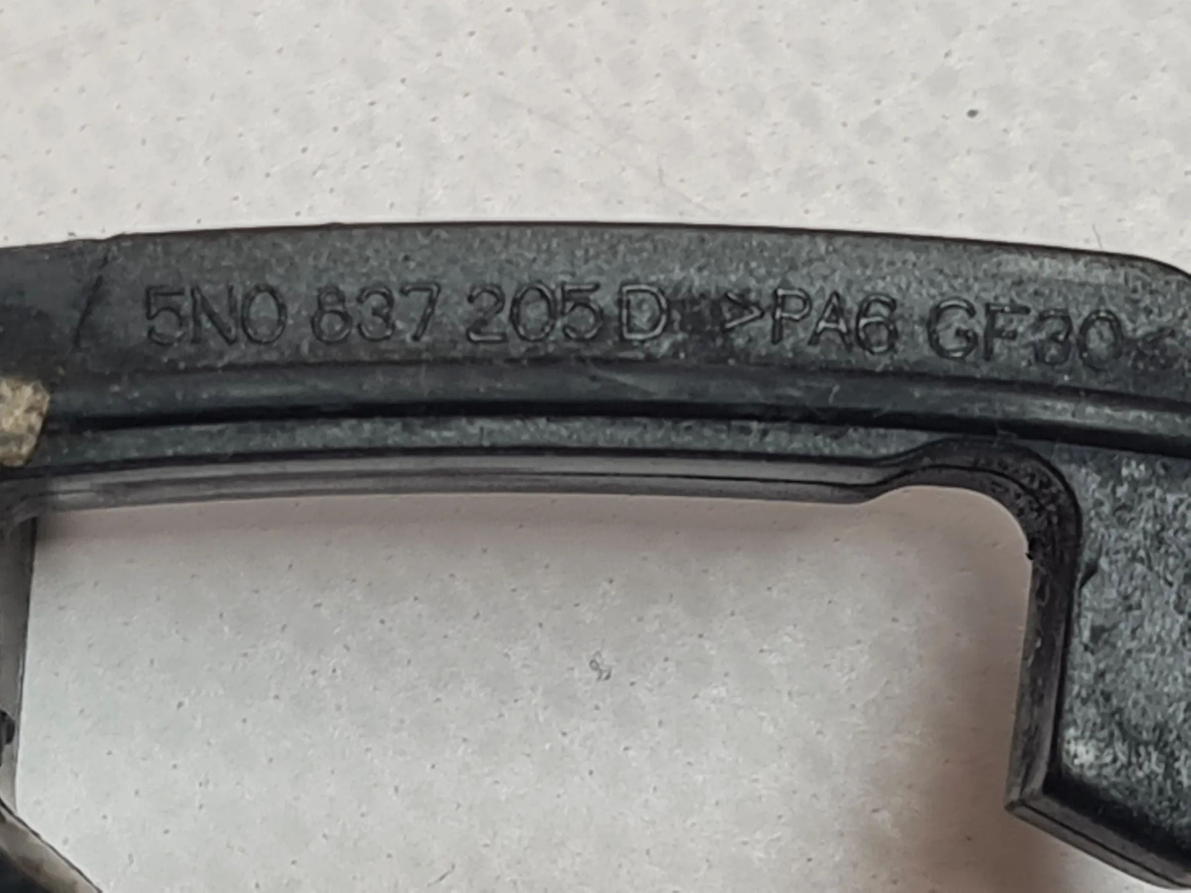 Poignée de porte Seat Ibiza IV 6J5/6P1 L/R 5N0837205D (Original)
