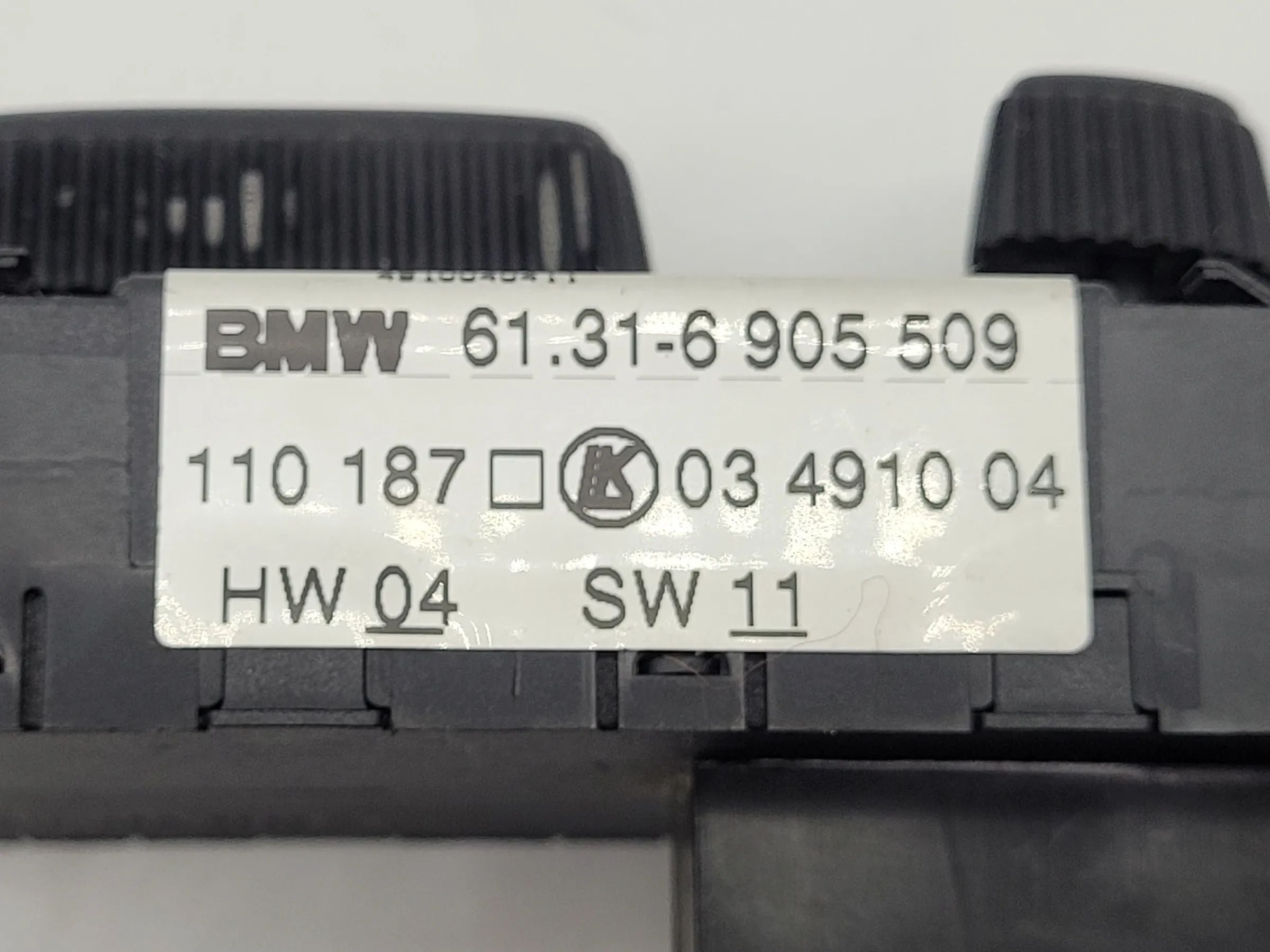 BMW 5er Touring E39 Schalter Sitzverstellung Vorne Links 61.31-6905509 Original
