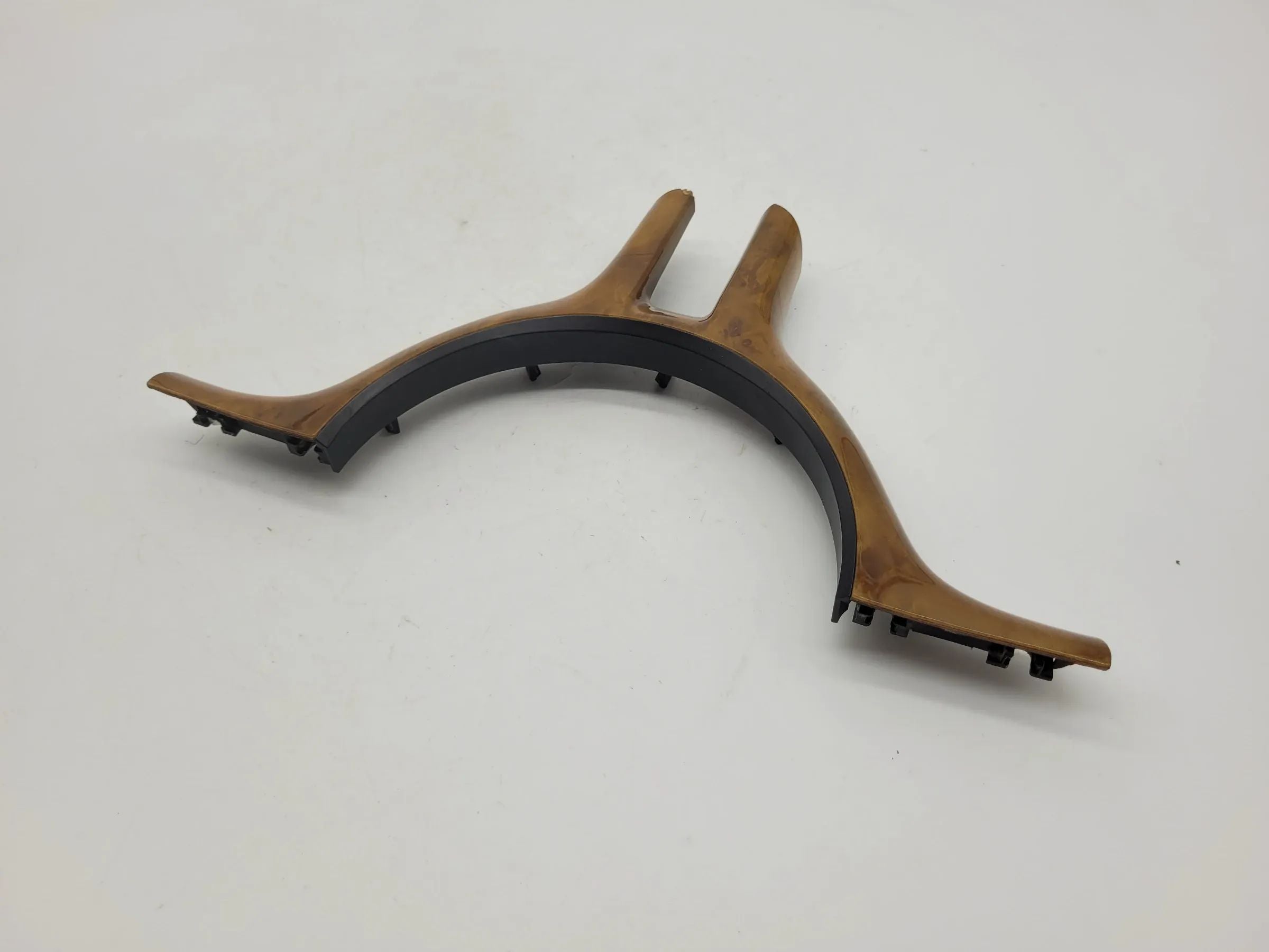 BMW 5er Leiste Lenkradschalter Unterteil Holzoptik (6760581) Original