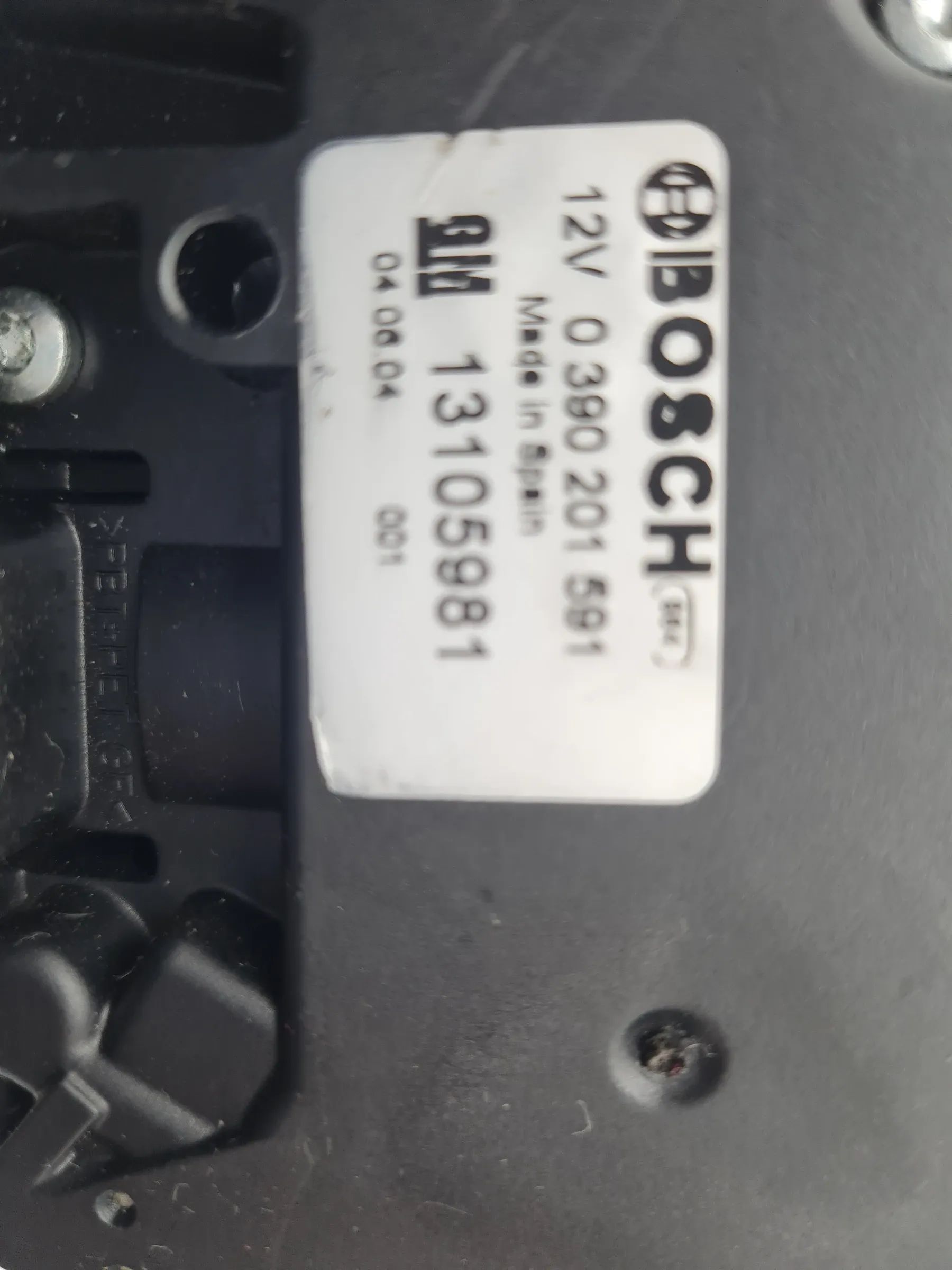 Original Chevrolet/Opel Astra H (A04) Wischermotor 13105981