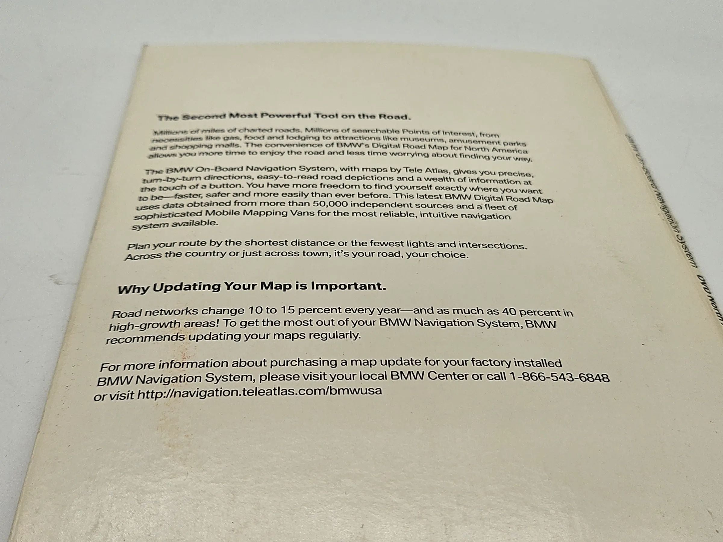 Original BMW  E60 Navigation prof.  2 Disc DVD North America 2010 65902158158