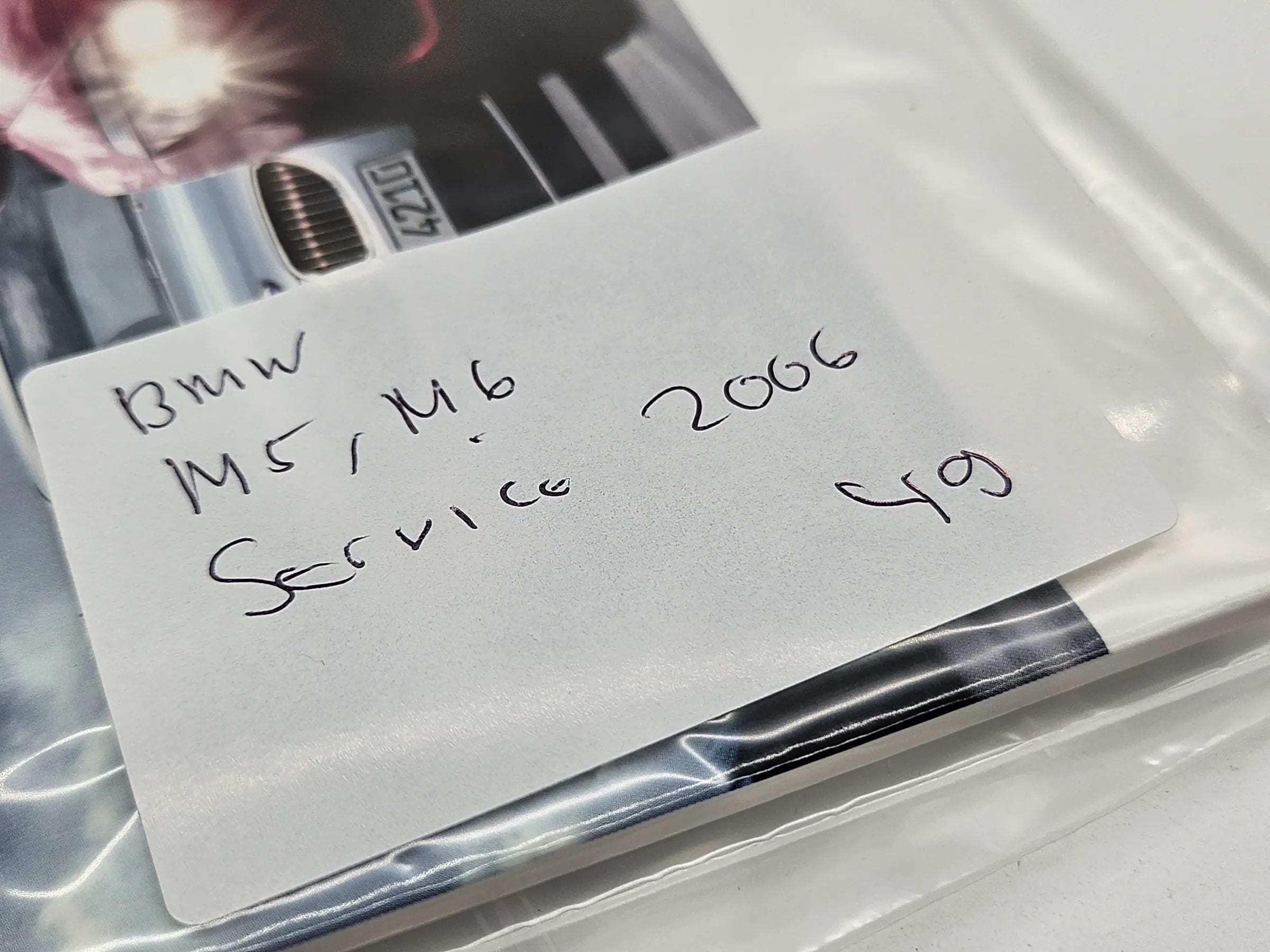 Original BMW M6 , M5 E60 , E61 2006 Serviceheft englisch 01000410887