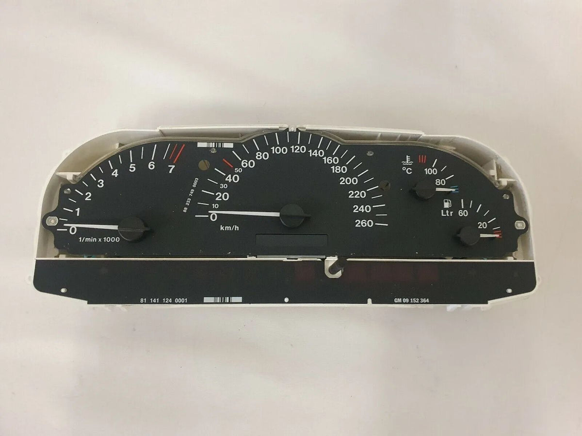 original Opel Vectra B 2,2 16V Tacho Tachometer  Kombiinstrument 09152370 LX