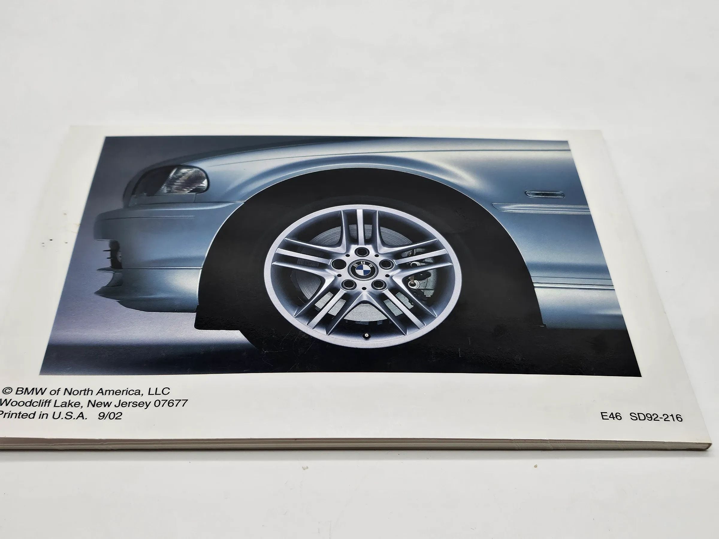 Original BMW E46 325i 330i M3  Service und Garantie Informationen 2003 englisch