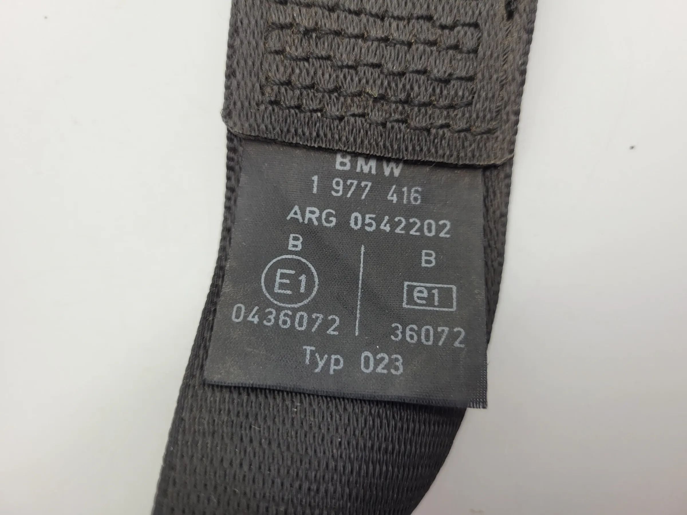 Original BMW 3er (E36) Sicherheitsgurt / Beckengurt Rechts Hinten 1977416