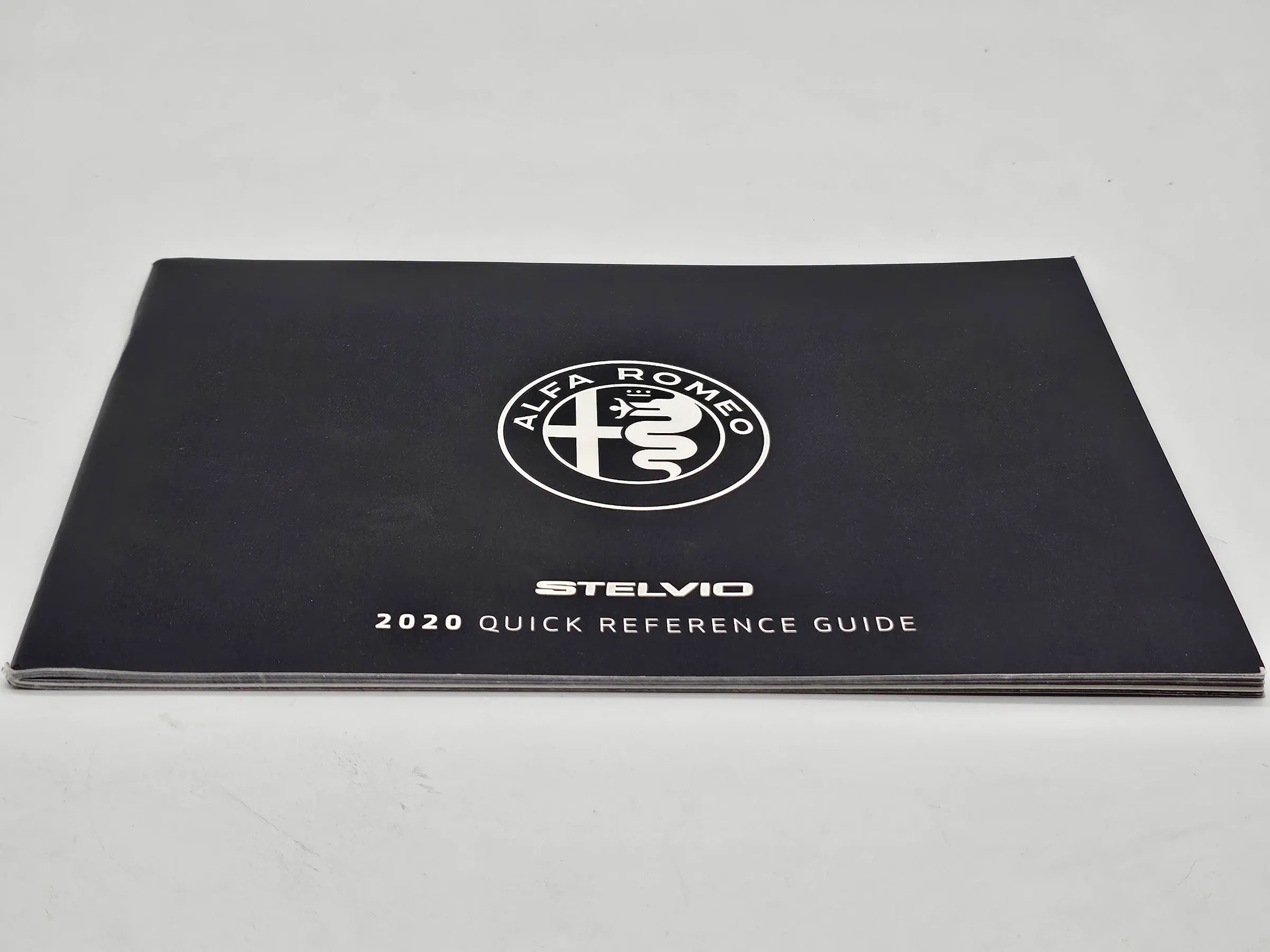 Original Alfa Romeo Stelvio 2020 Quick Betriebsanleitung englisch 20_GU_OM_EN_US