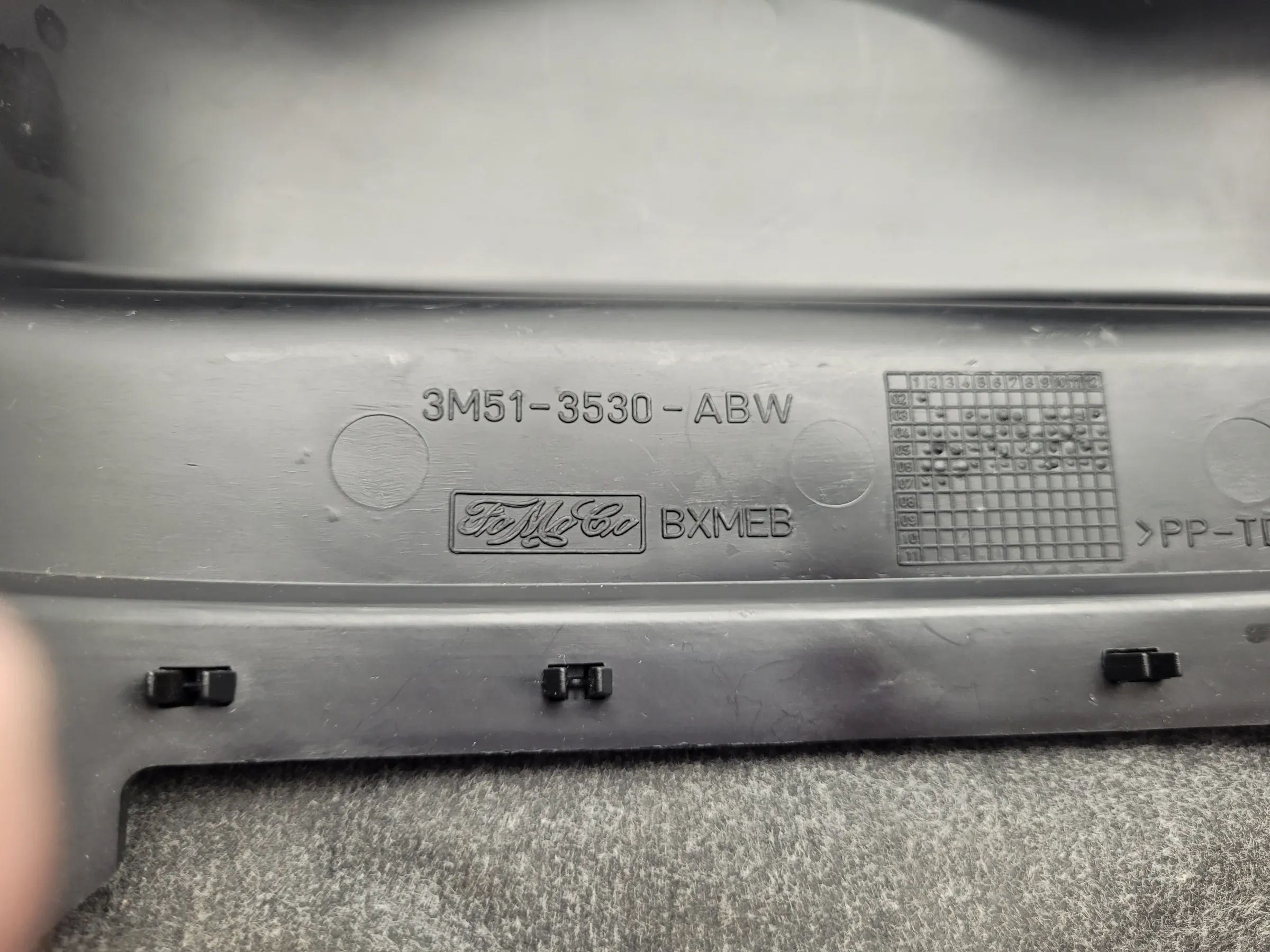 Original Ford S-Max (WA6/DM2/BA7) Verkleidung Lenksäule (Oben) 3M51-3530-ABW