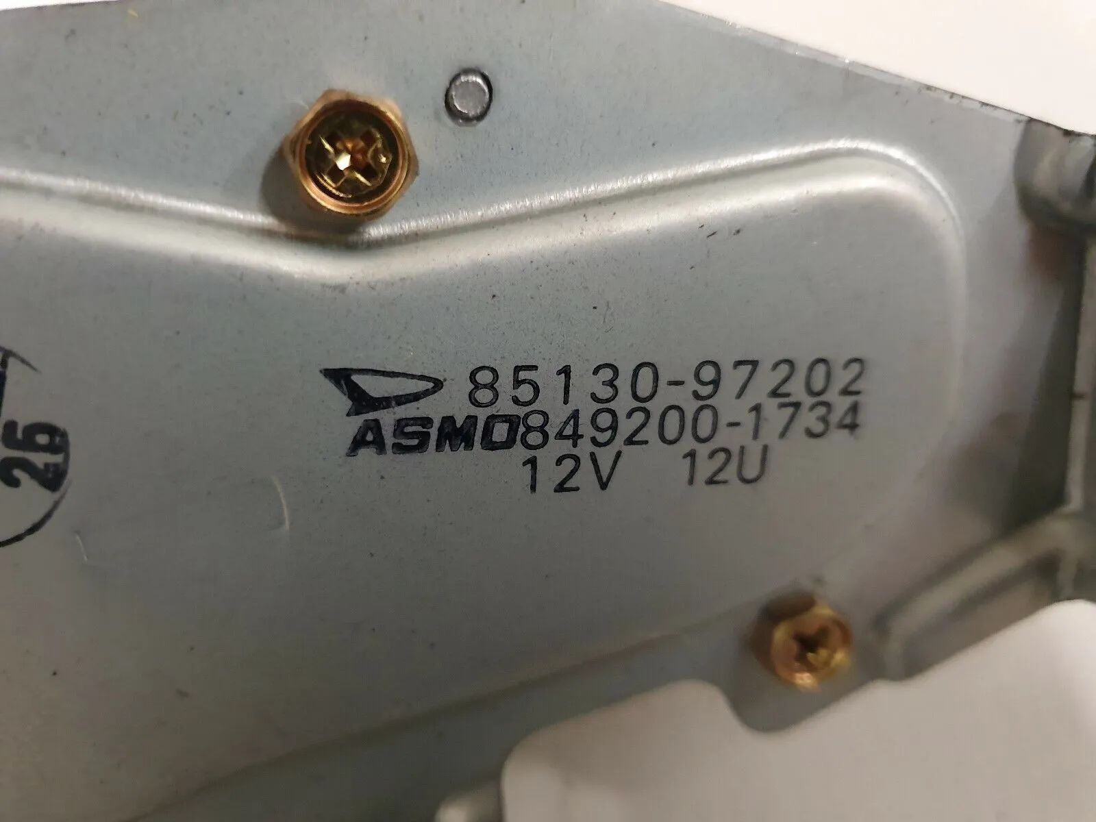 Motor do limpa-vidros traseiro Daihatsu CUORE L7 8513097202 10/1999 K18