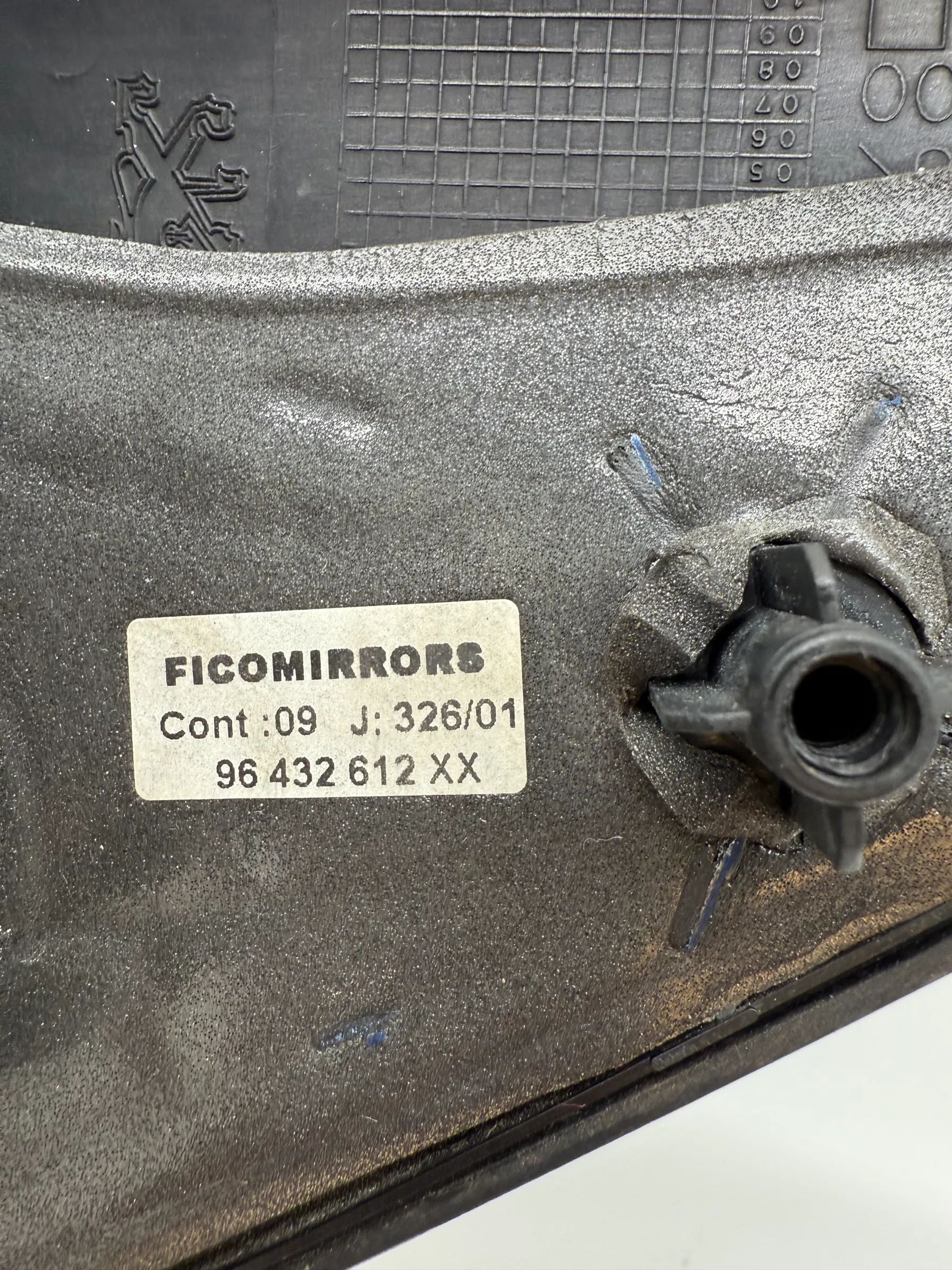 Espejo Exterior Izquierdo Eléctrico Azul PEUGEOT 206 96432612XX