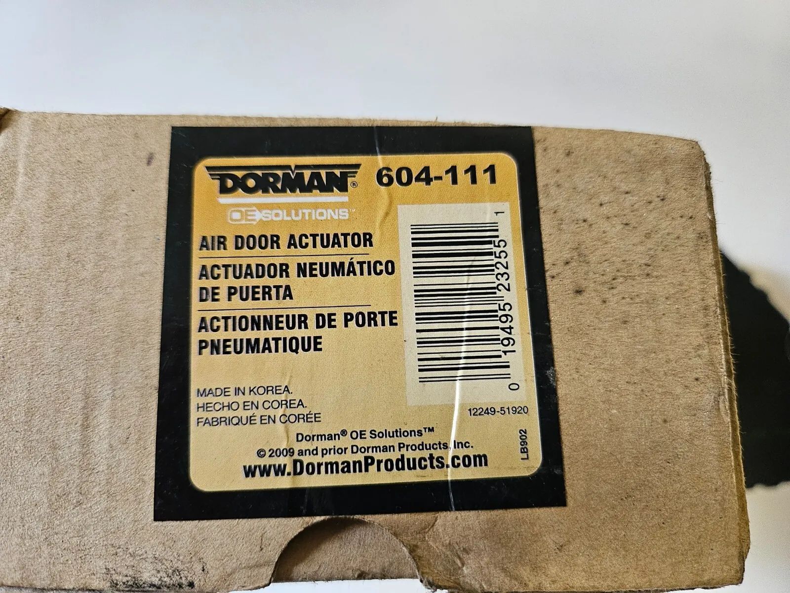 Dorman GM0613019 604-111 Attuatore Sportellino Riscaldamento Miscelatore Buick, Cadillac, Pontiac