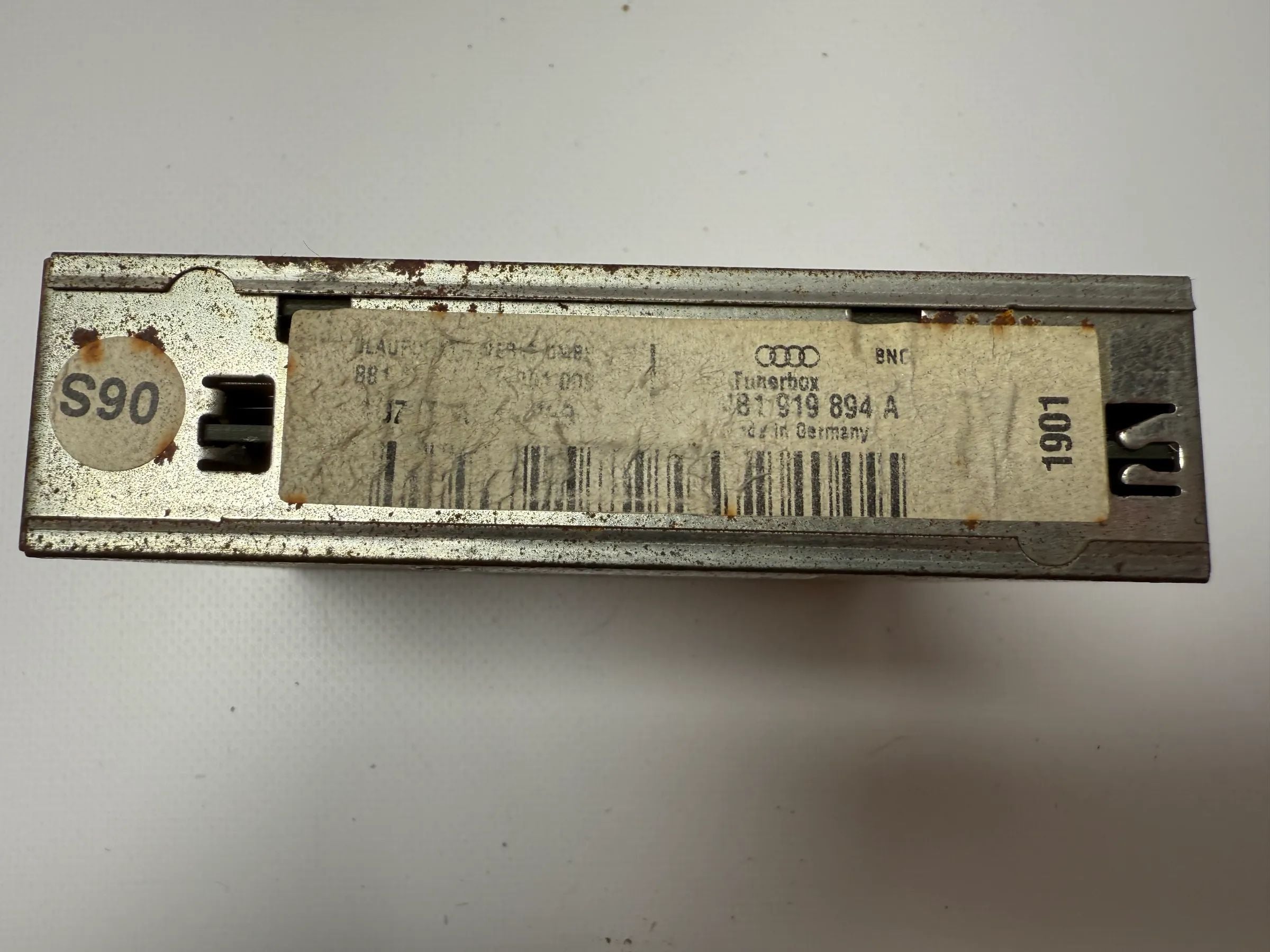 Orijinal Audi A6 S6 C5 4B 2002 Kontrol Ünitesi GPS Navigasyon Blaupunkt 4B1919894B