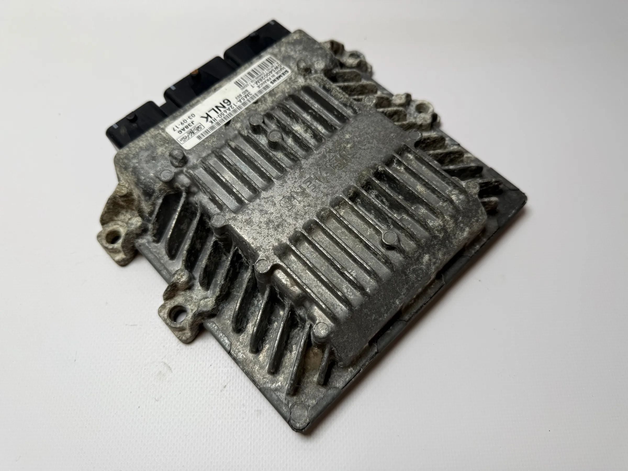 Оригинальный блок управления двигателем Ford C MAX дизель 3M5A-12A650-HK / 5WS40028M-T