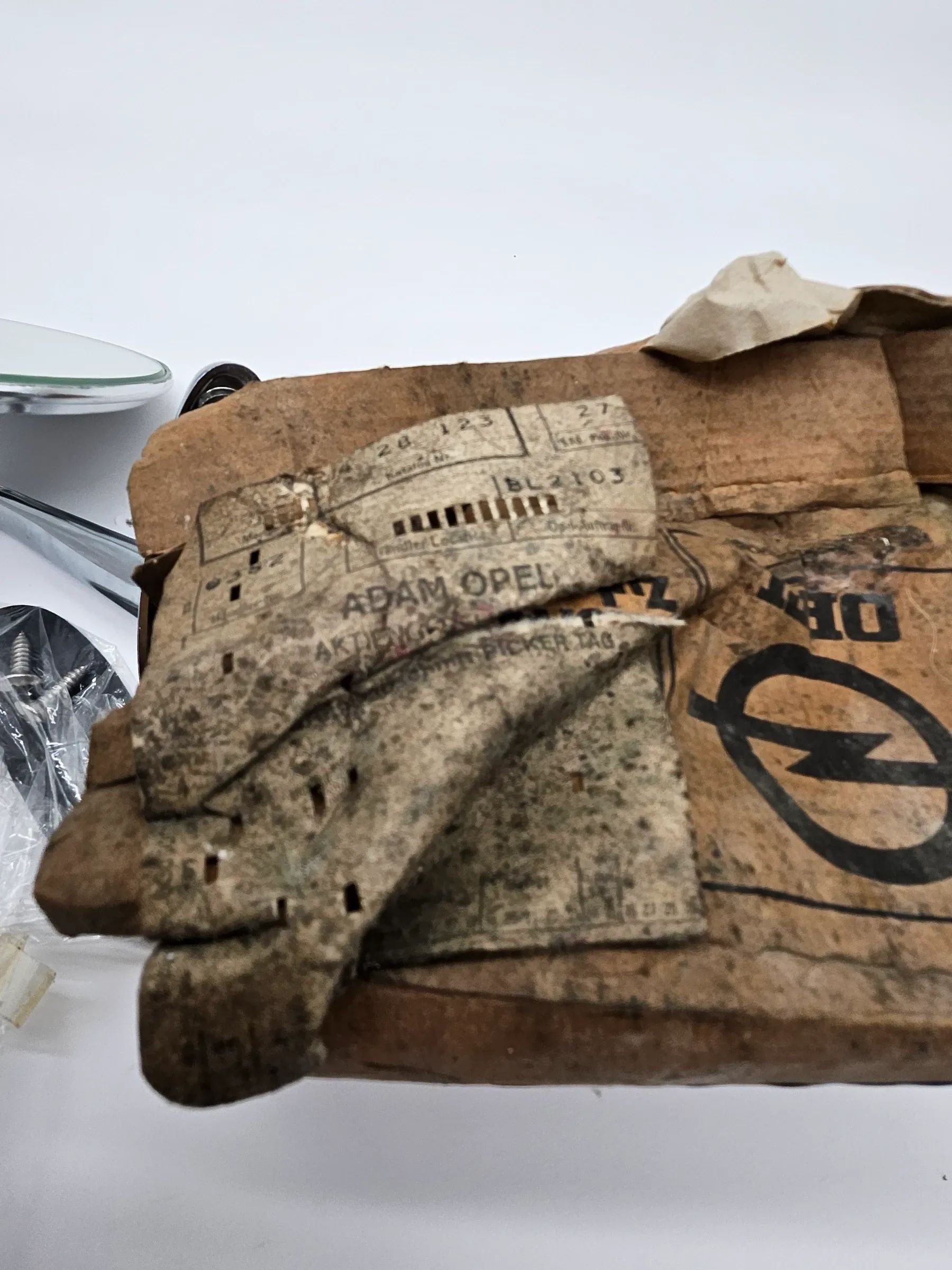 ORİJİNAL Krom Opel Sağ Ayna Rekord C Commodore A Kadett B GT 2885032