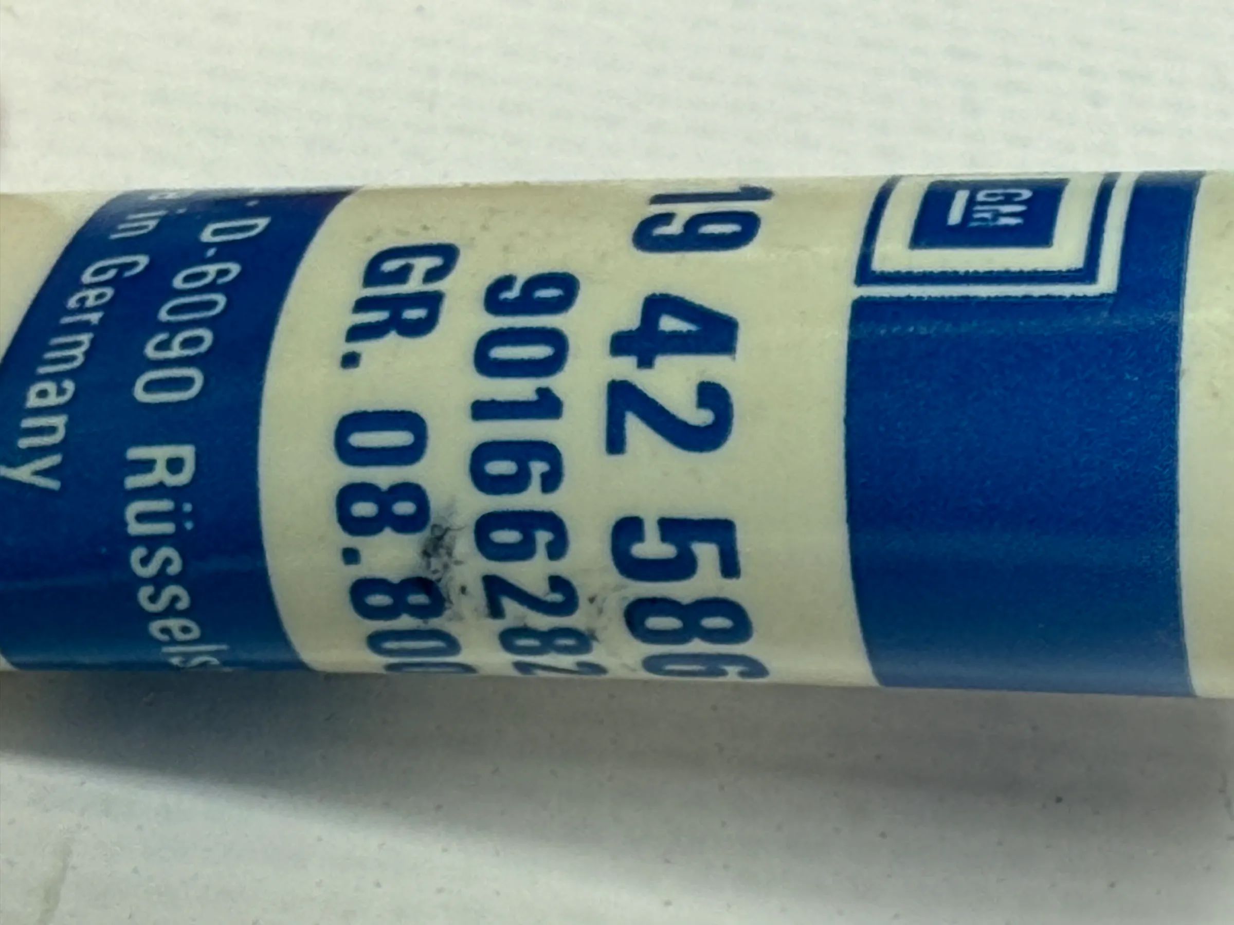 Originele Opel / GM 10 stuks piepvrij rempasta vet 90166282