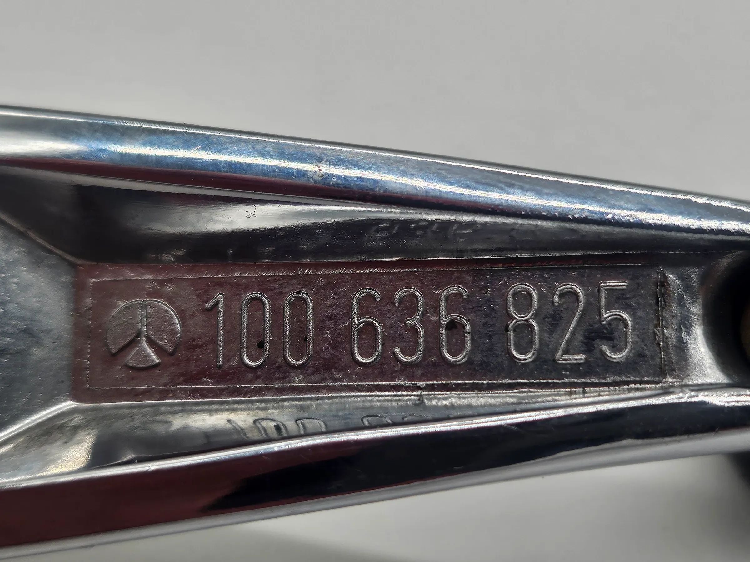 Original GOLDE sunroof crank chrome, sunroof crank 100636825 