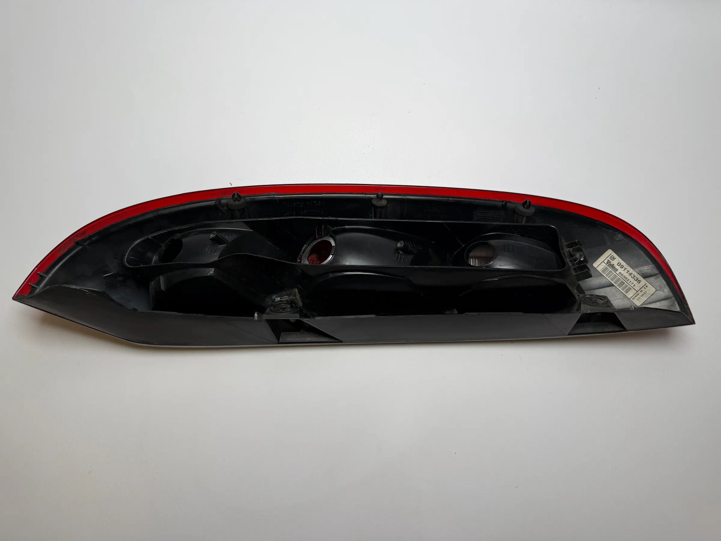 Original Opel Corsa C X01 Piloto Trasero Izquierdo Valeo 09114336 / 89302171