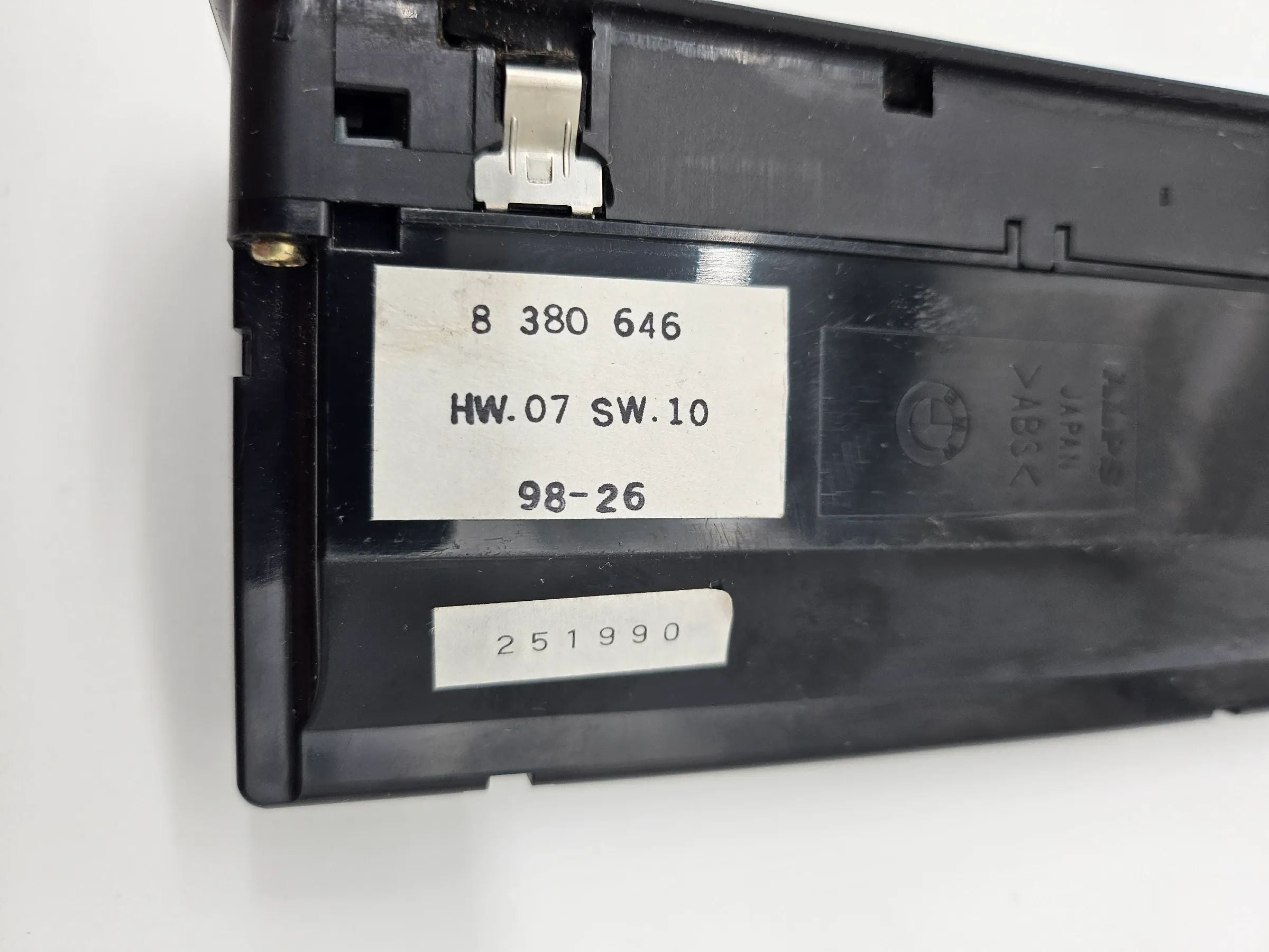 Original BMW 5 Series E39 switch window regulator central switch front 8380646 