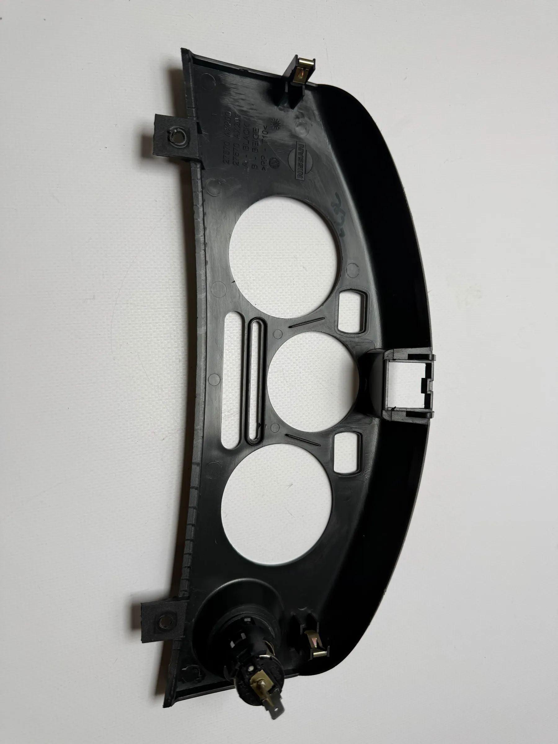 Original Nissan Micra K12 heater control cover 27570AX200 