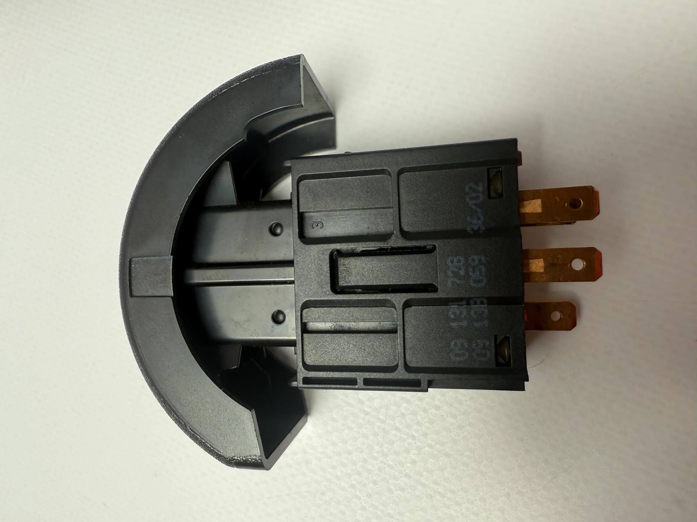 Originele Opel Astra G Waarschuwingsknop in Midden Luchtrooster 09131728