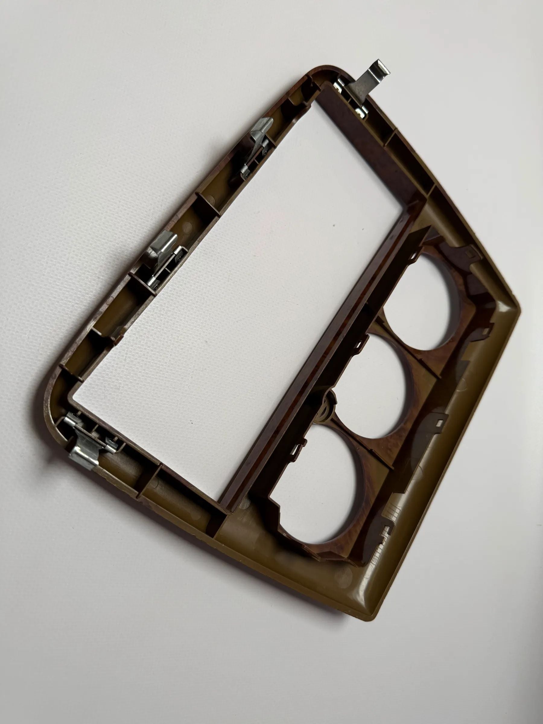 Original Opel Vectra B GM Moldura de Consola Central Madera Raíz 90508026