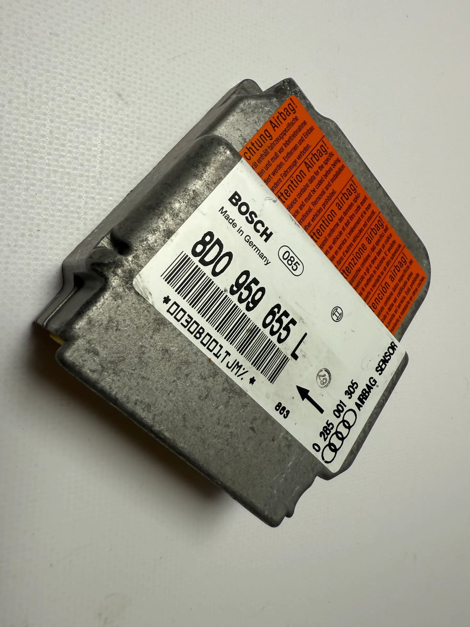 Original Audi A4 S4 B5 Airbagsteuergerät Steuergerät Airbag 8D0959655L