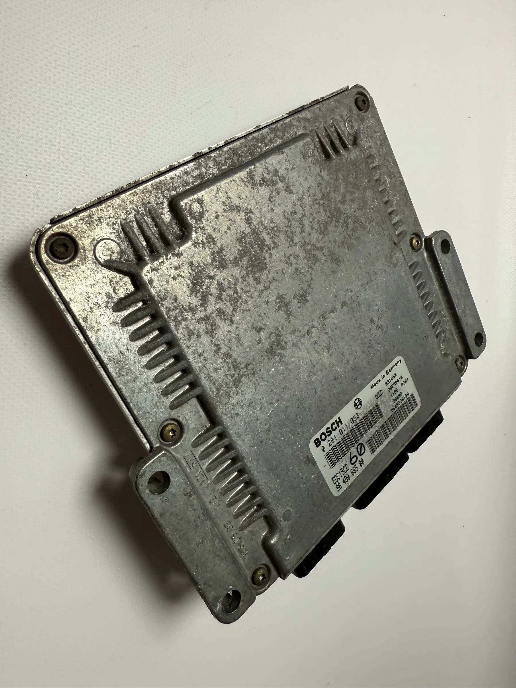 Оригинальный блок управления двигателем Fiat Ulysse 2.2 JTD дизельный 9648066580