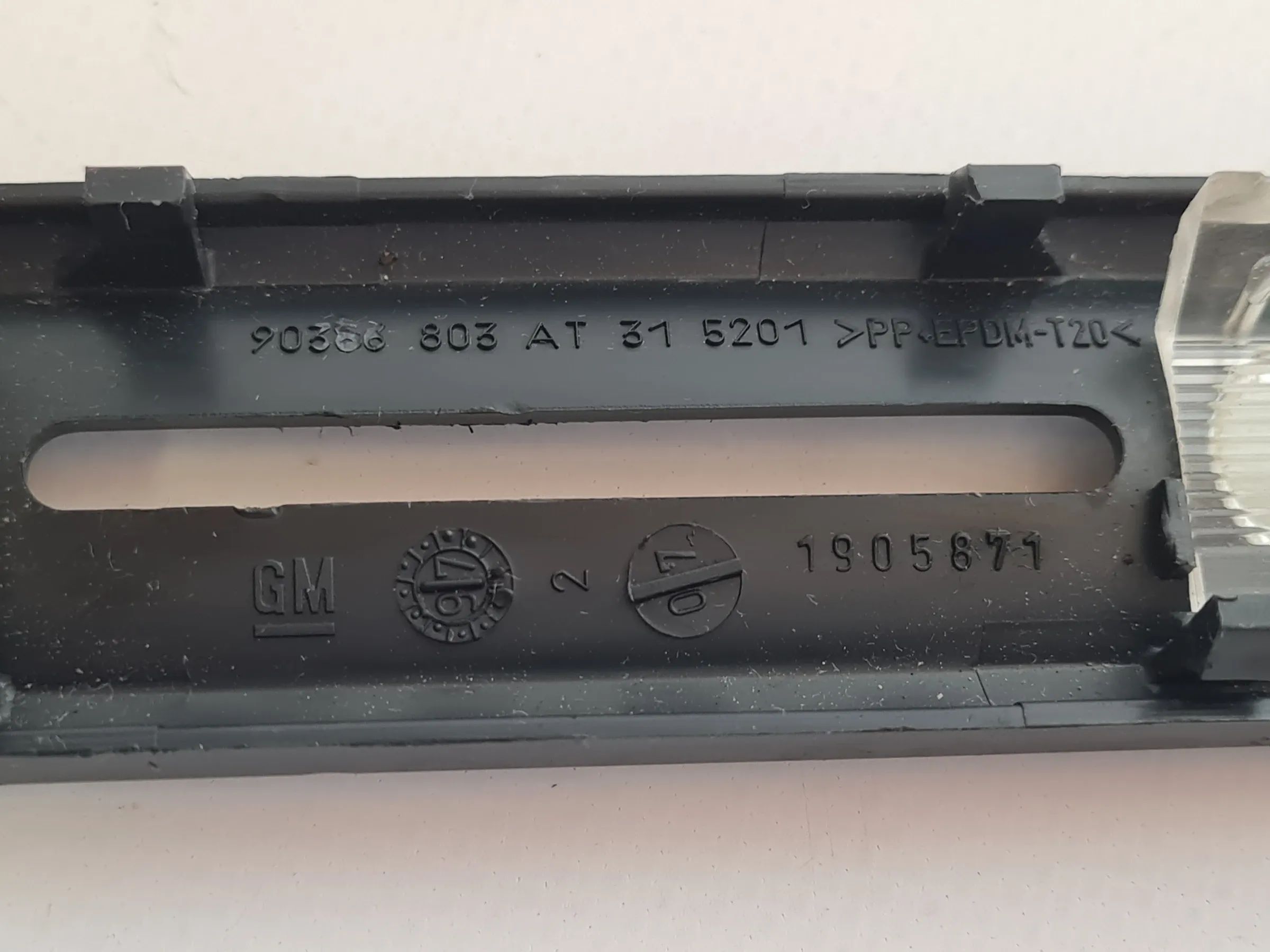 Opel Corsa B S93 Blende Klimabedienteil Heizung Vorne 1905871 (Original)