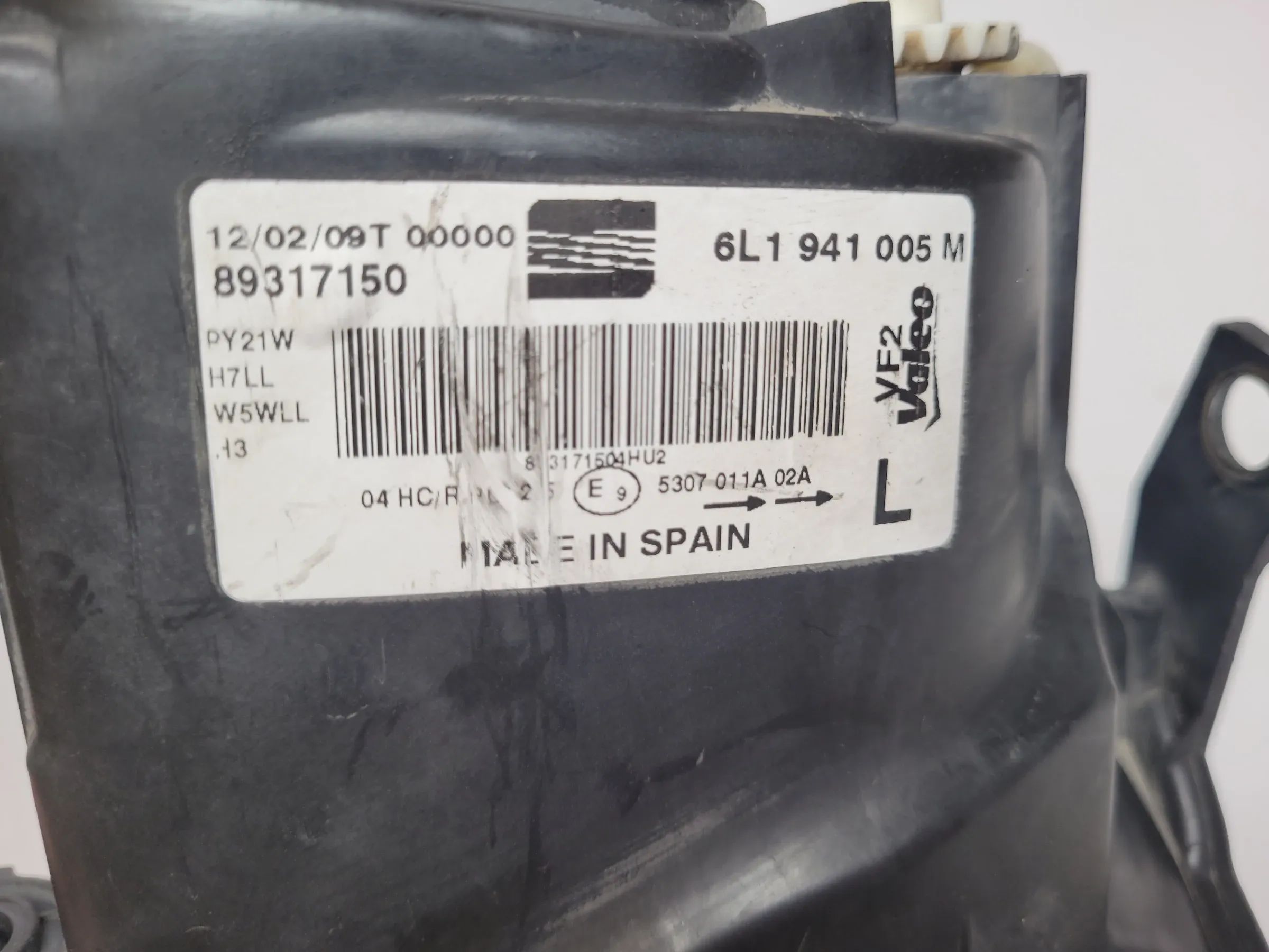 Seat Ibiza III 6L1 Scheinwerfer/Frontleuchte Links 6L1941005M (Original)