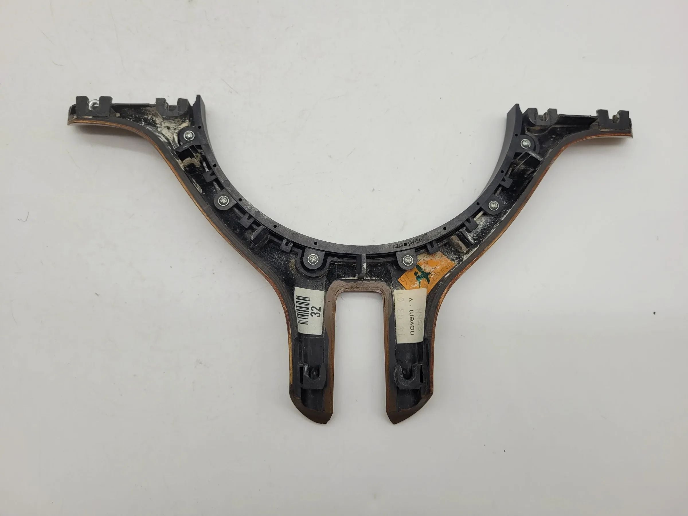 BMW 5er Leiste Lenkradschalter Unterteil Holzoptik (6760581) Original