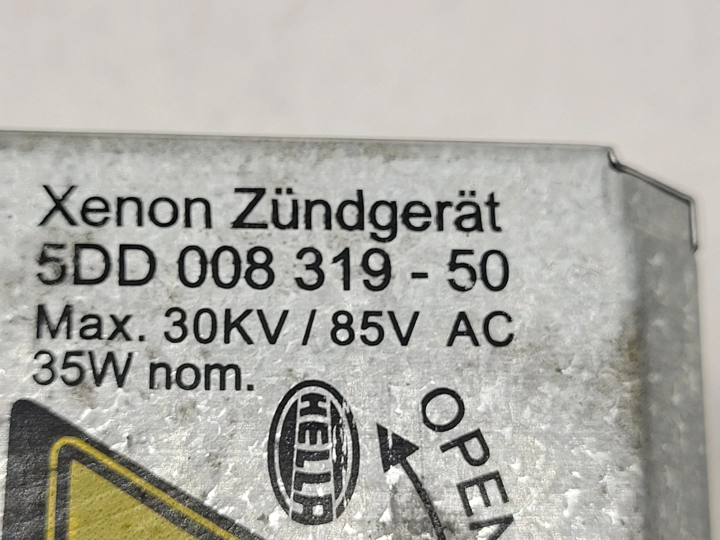 Renault Espace IV 4 JK0 Scheinwerfer Xenon Zündgerät Hella 5DD008319-50 Original