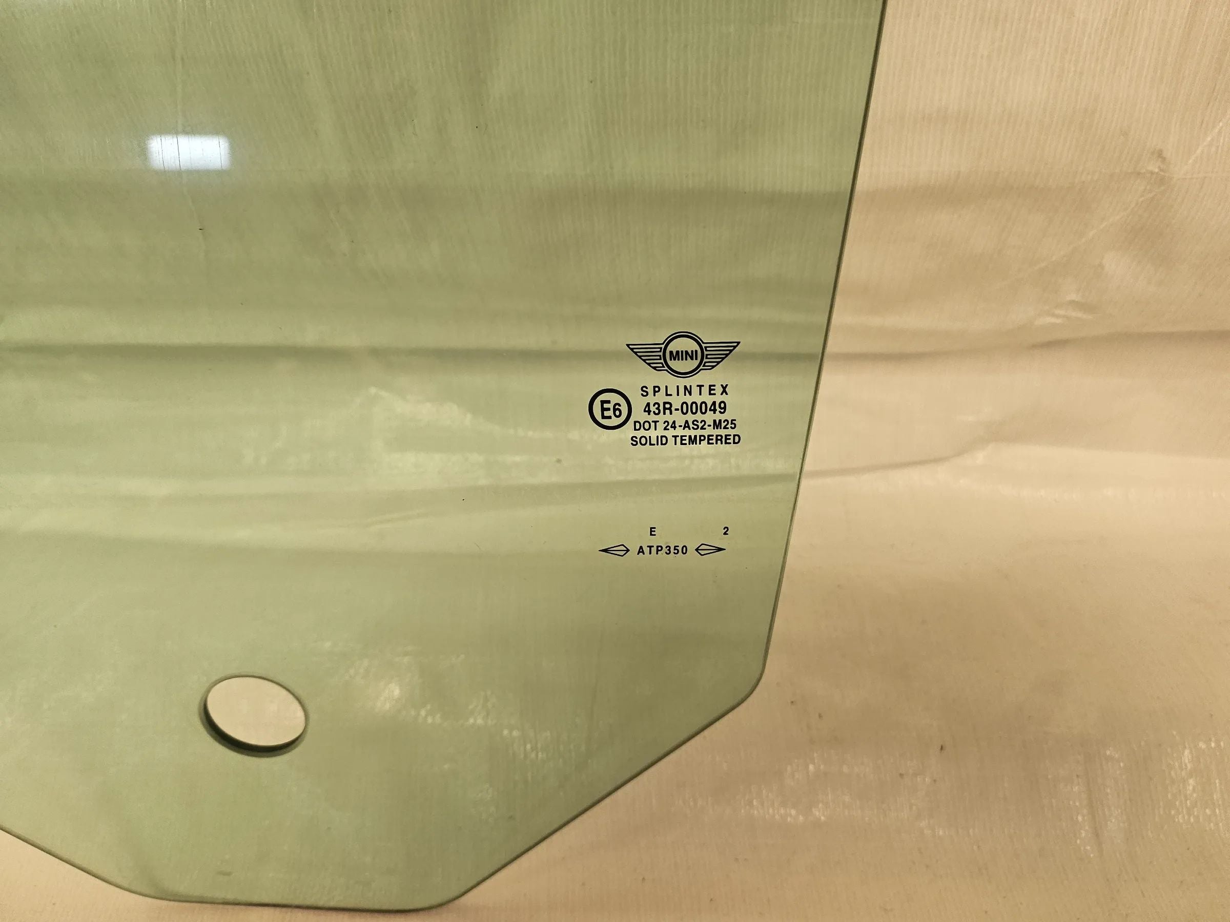 Mini One (R50/R53) Fensterscheibe Glas Links Vorne DOT-24-AS2-M25