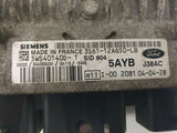 Ford Fiesta engine control unit 3S6112A650LB SIEMENS 5WS40140DT SID804 K4 