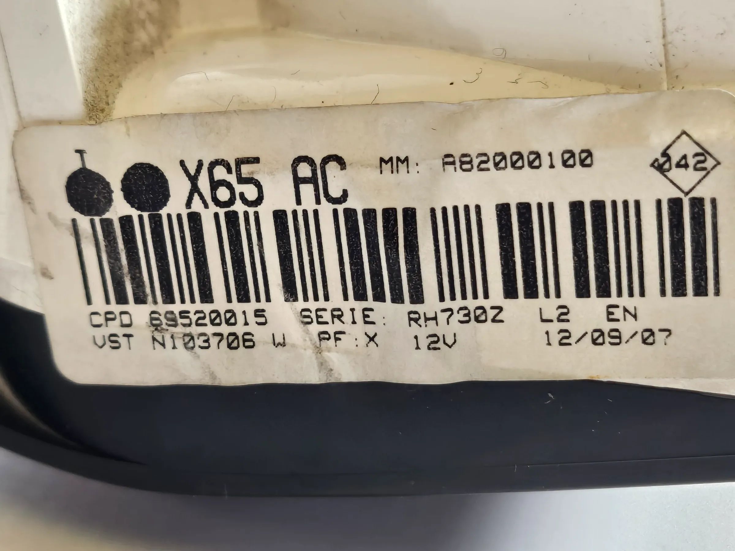 Original Renault Clio  2  II  B  Klimabedienteil A82000100 69520015