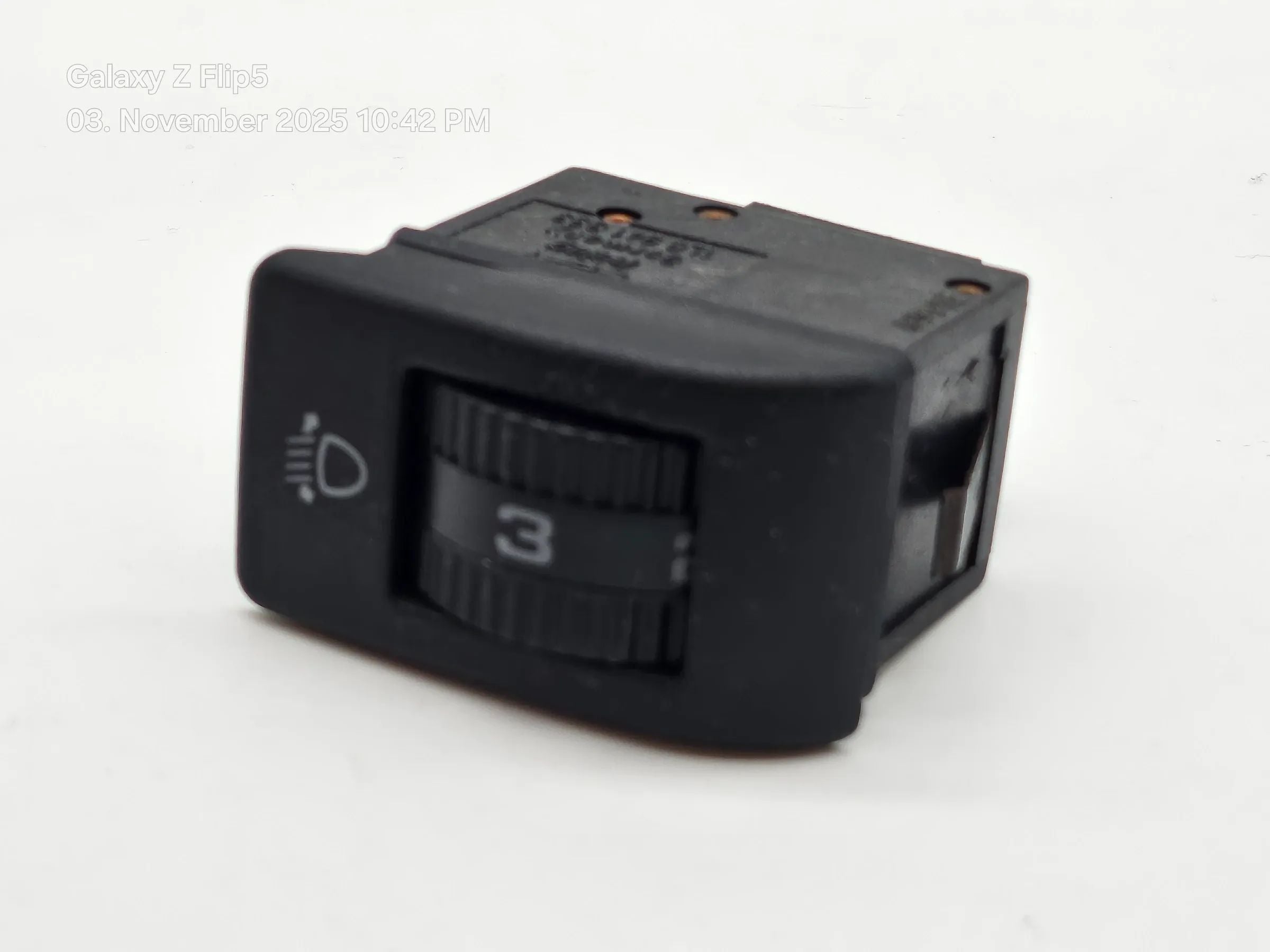 Orig. SEAT Toledo 1992-1996 Leuchtweitenregulierung Schalter  1L0941333