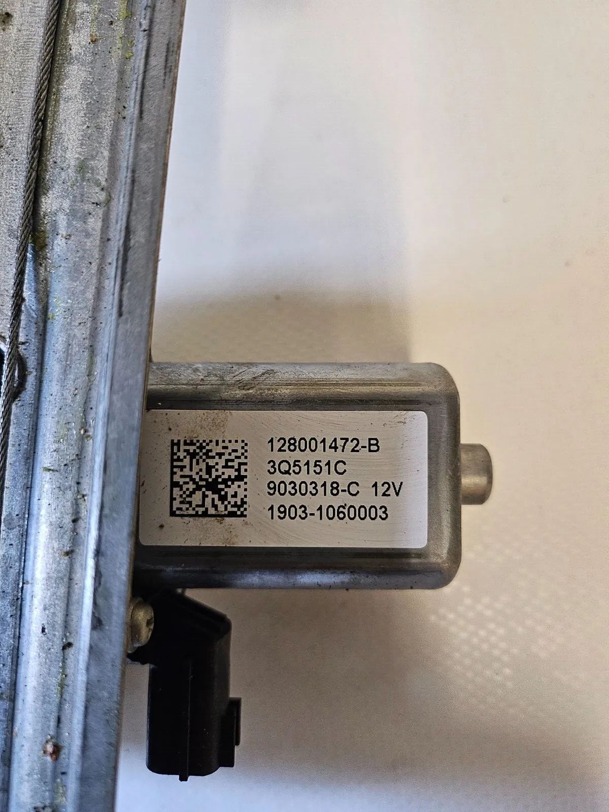 Renault Zoe Facelift ZE50 807206641R Fensterheber + Motor Vorne Rechts