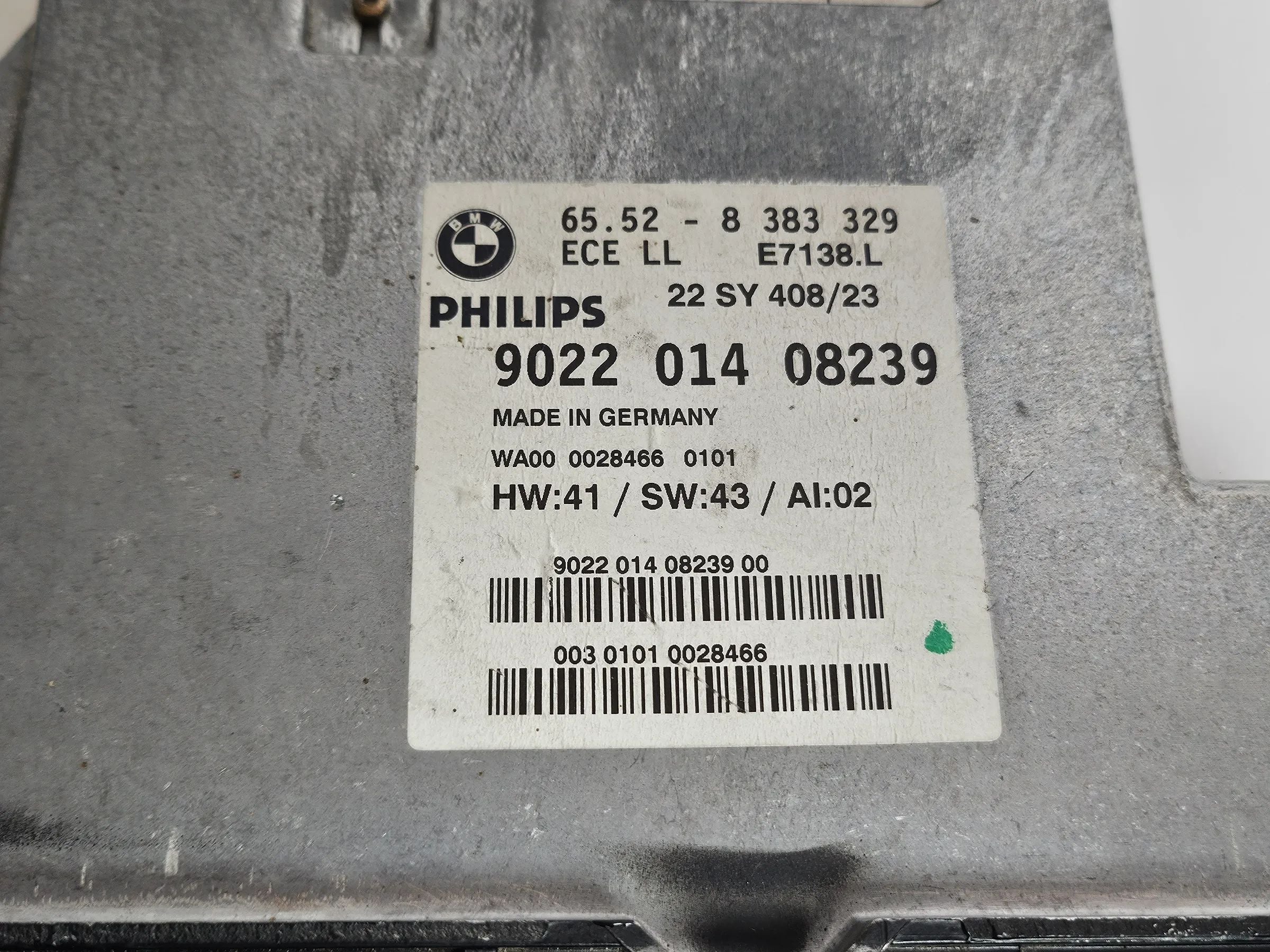 Oryginalne radio BMW E46 E39 6552 8383329 Monitor Philips