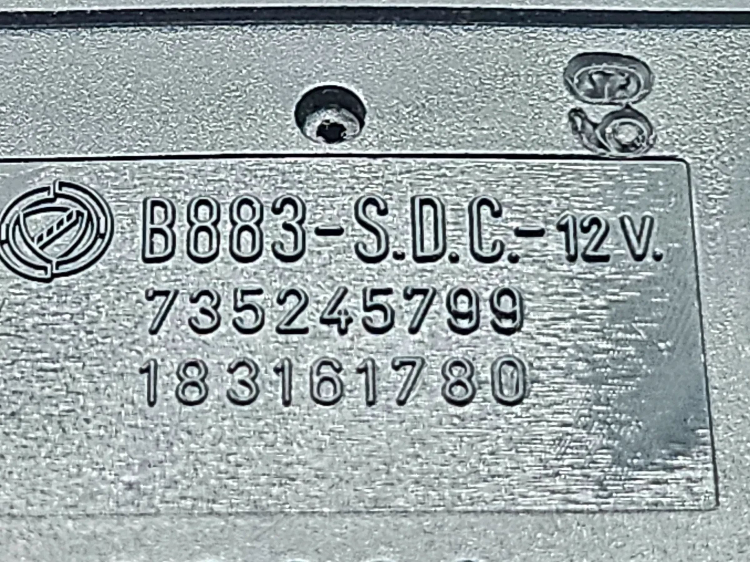 Original Fiat Seicento 187 Schalter Regler Leuchtweitenregulierung LWR 735245799