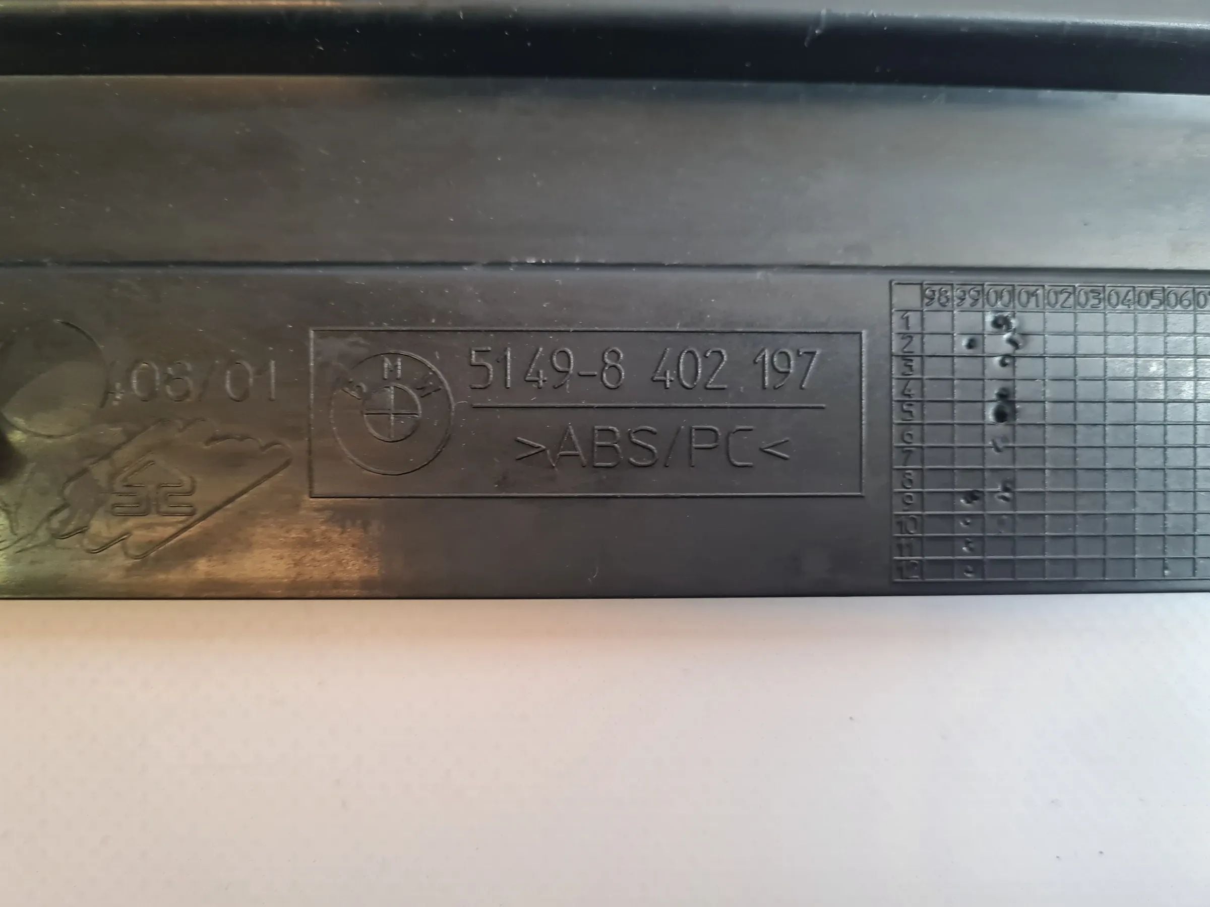 Original BMW X5 (E53) Verkleidung Heckklappe Unten 51.49-8402197