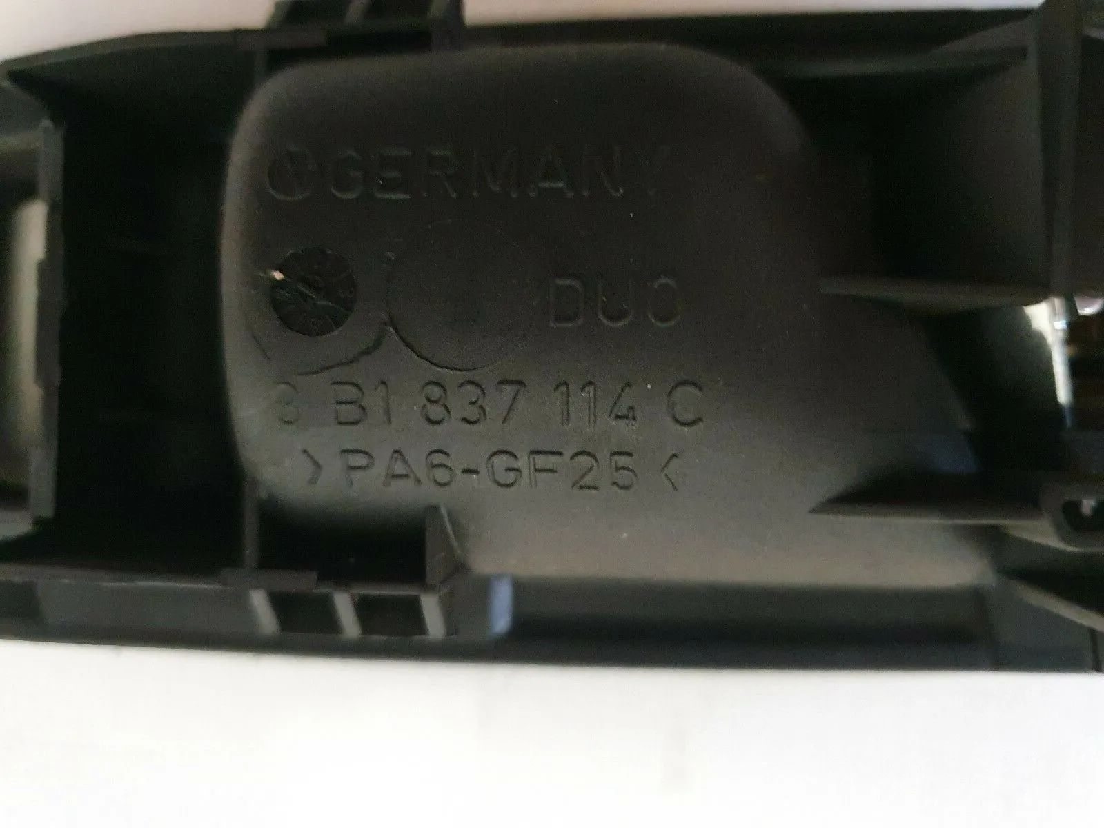 純正 ドアハンドル 内側 VR 前右 3B1837114C VW パサート 3B 1996-2000